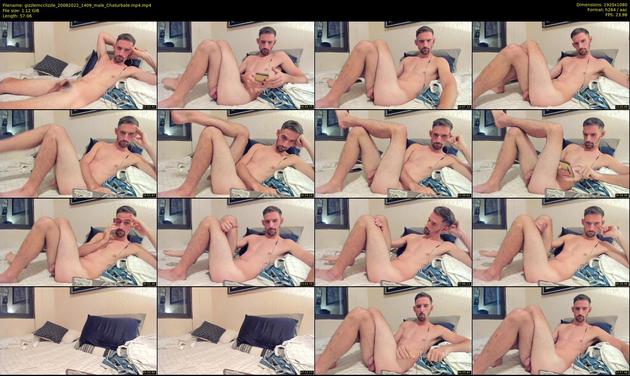 gizzlemcclizzle — 58 minute Chaturbate male cam show recording, 1080p, Aug 20, 2022