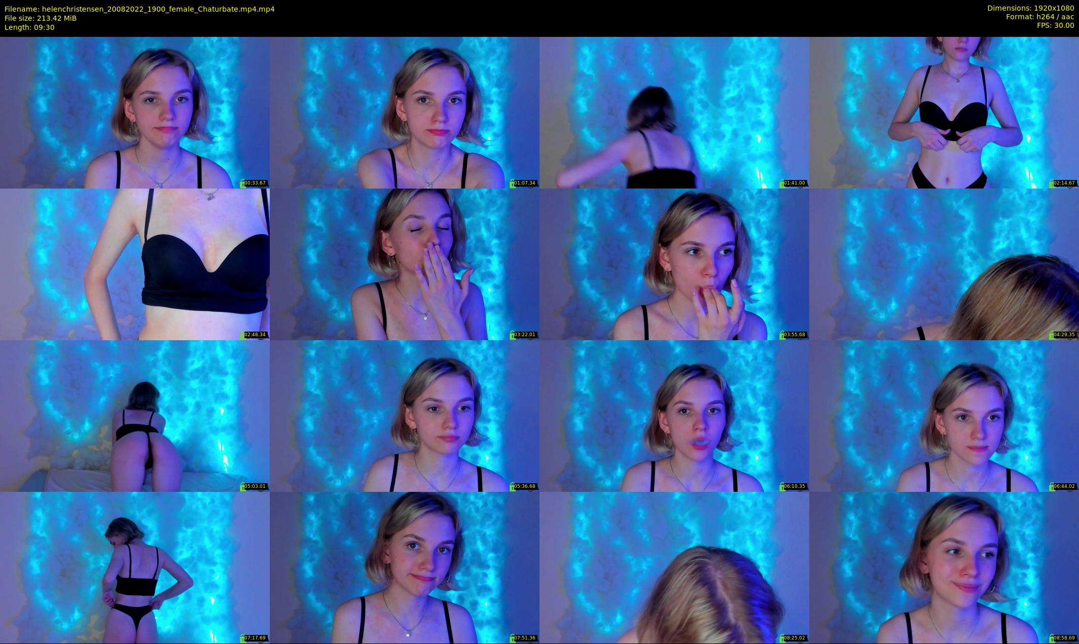 helenchristensen — 10 minute Chaturbate female cam show recording, 1080p, Aug 20, 2022