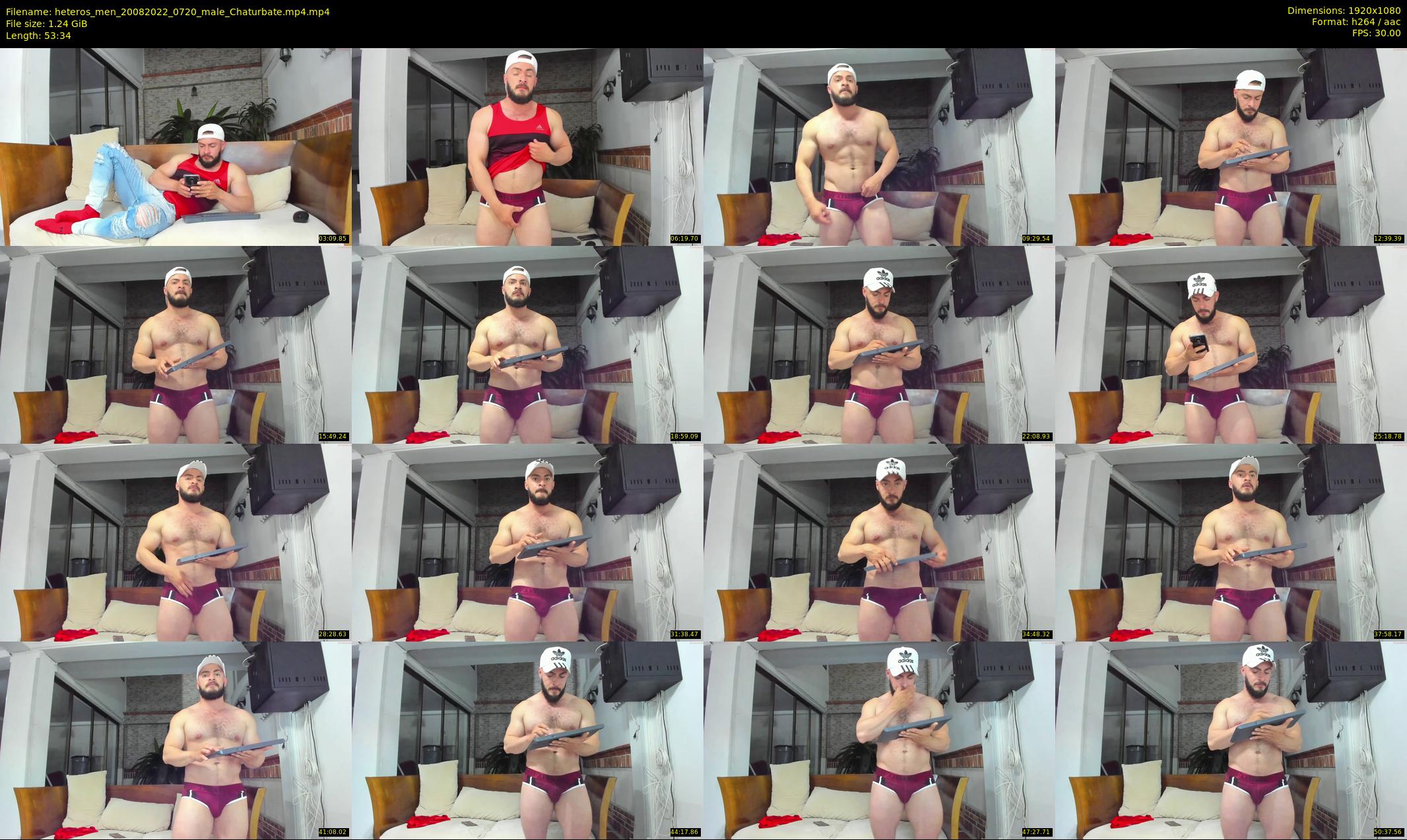 heteros_men — 54 minute Chaturbate male cam show recording, 1080p, Aug 20, 2022