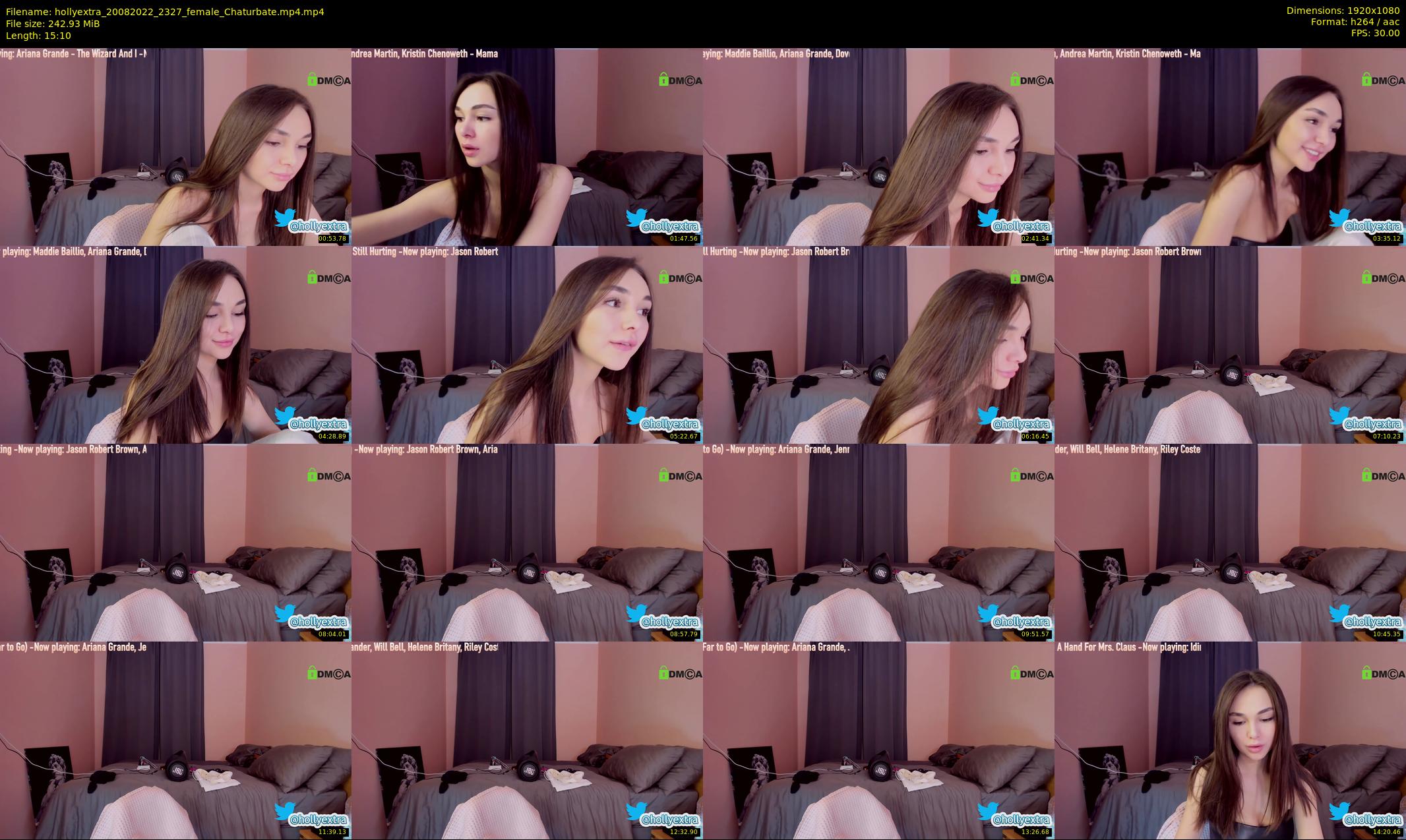hollyextra — 16 minute Chaturbate female cam show recording, 1080p, Aug 20, 2022