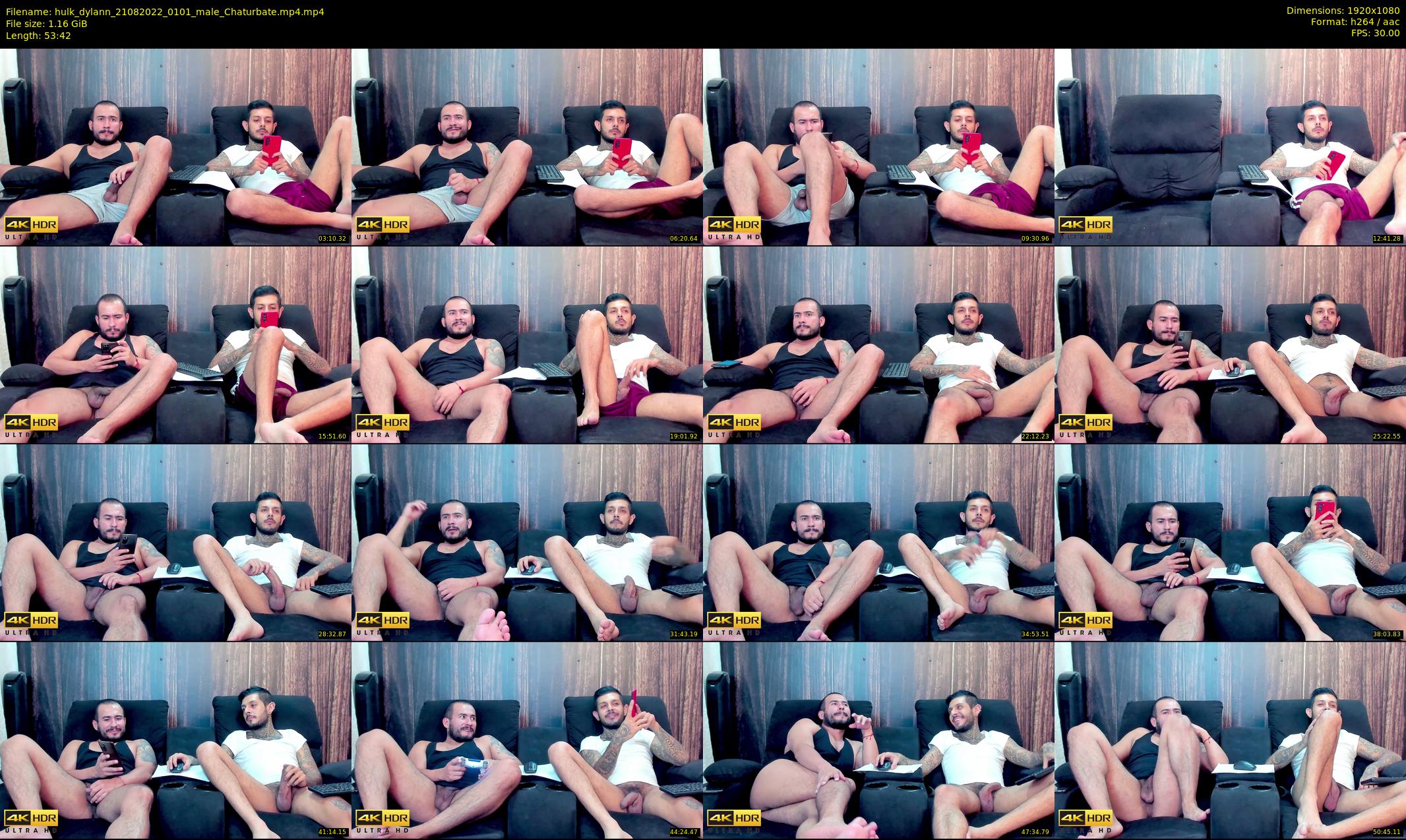 hulk_dylann — 54 minute Chaturbate male cam show recording, 1080p, Aug 21, 2022