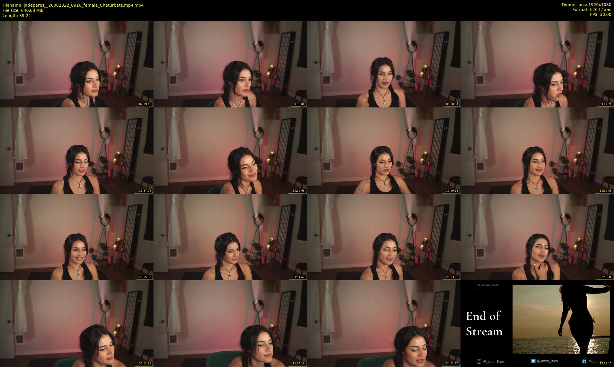 jadeperez_ — 40 minute Chaturbate female cam show recording, 1080p, Aug 20, 2022