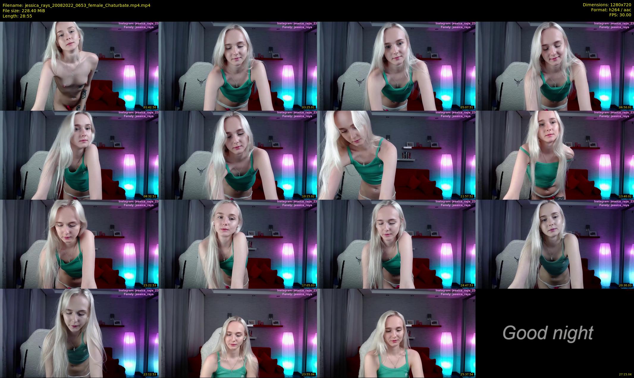 jessica_rays — 29 minute Chaturbate couple cam show recording, 720p, Aug 20, 2022