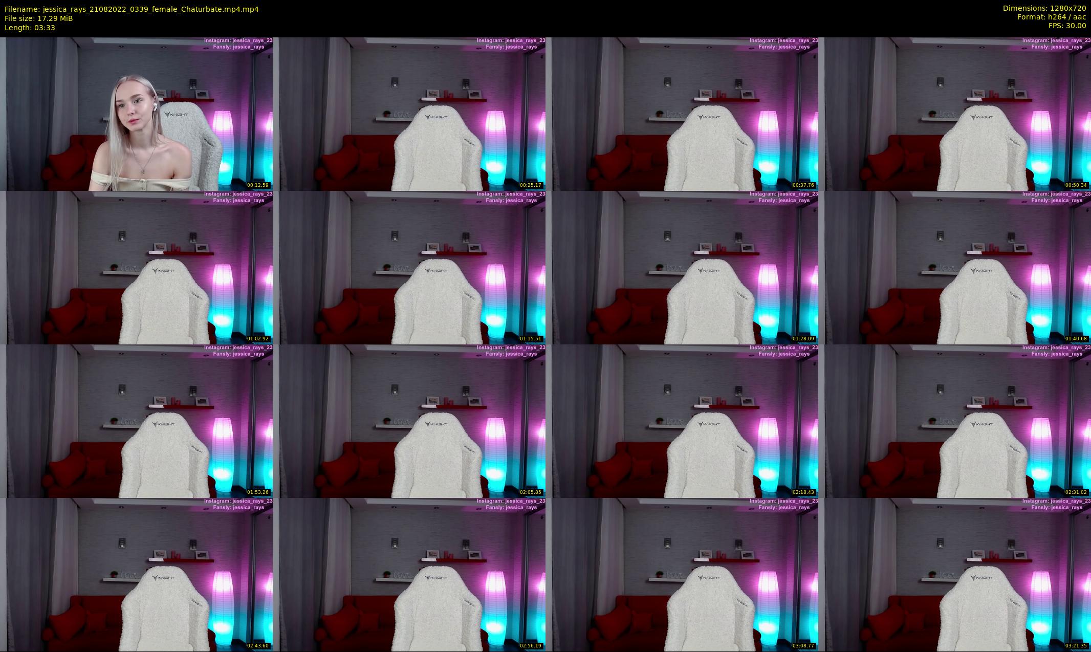 jessica_rays — 4 minute Chaturbate couple cam show recording, 720p, Aug 21, 2022