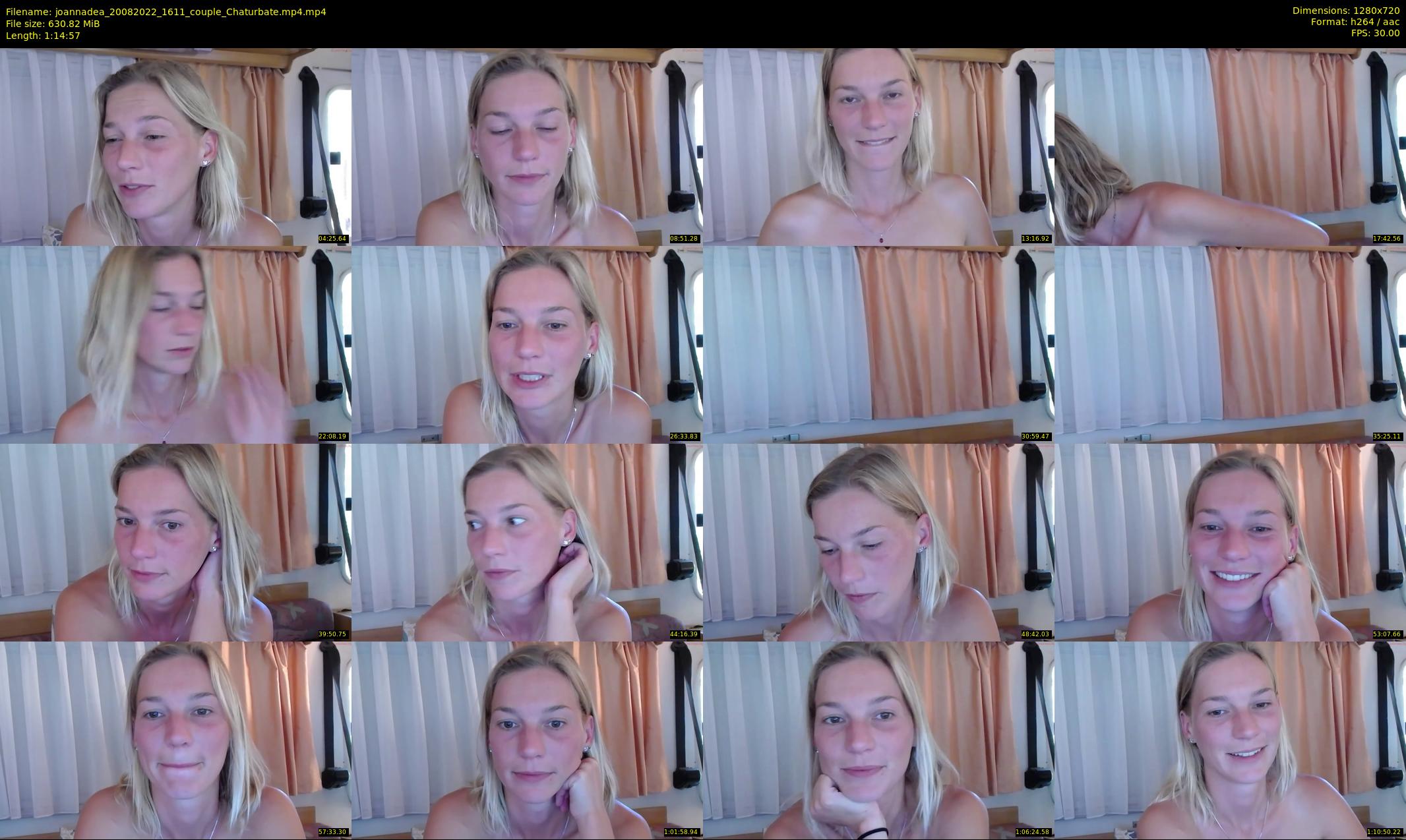 joannadea — 75 minute Chaturbate female cam show recording, 720p, Aug 20, 2022