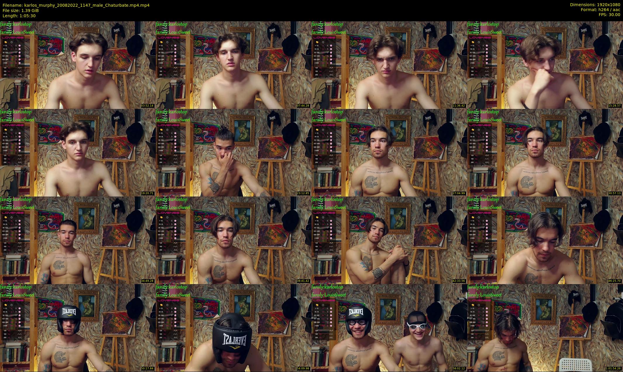 karlos_murphy — 66 minute Chaturbate male cam show recording, 1080p, Aug 20, 2022