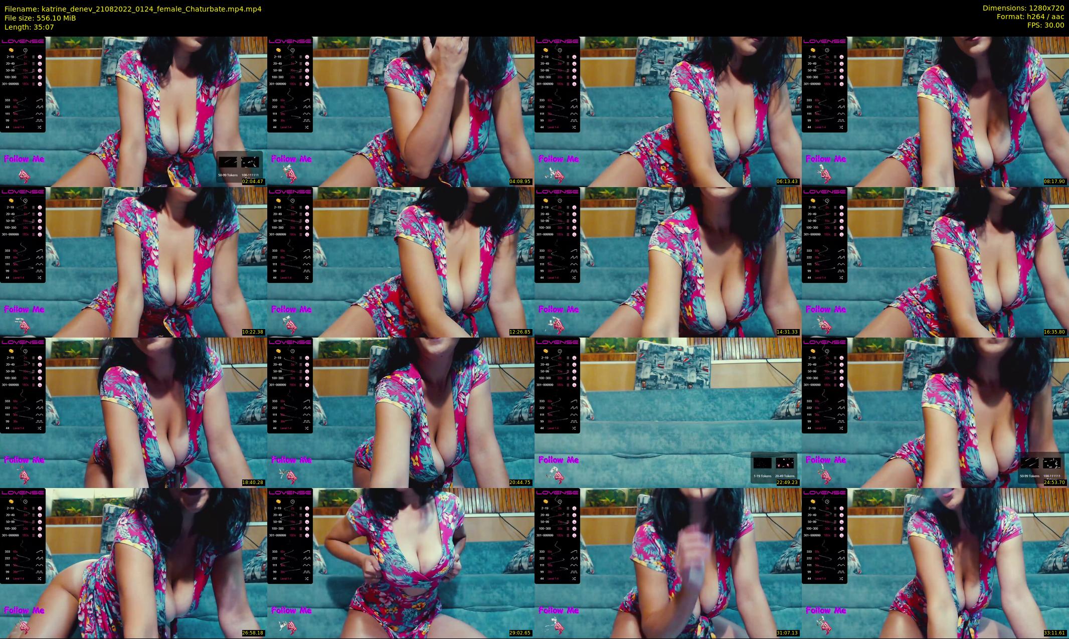 katrine_denev — 36 minute Chaturbate female cam show recording, 720p, Aug 21, 2022