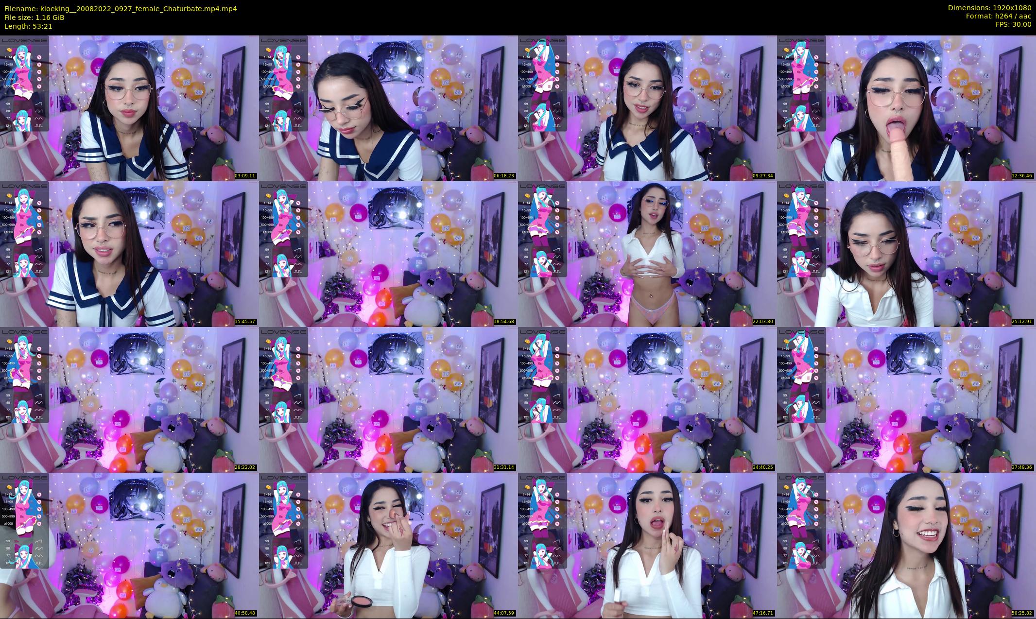kloeking_ — 54 minute Chaturbate female cam show recording, 1080p, Aug 20, 2022