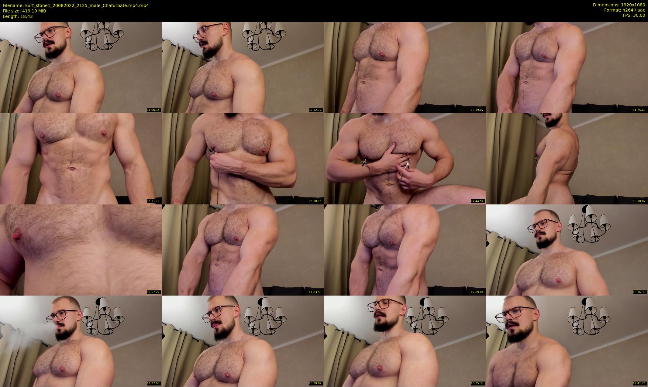 kurt_stone1 — 19 minute Chaturbate male cam show recording, 1080p, Aug 20, 2022