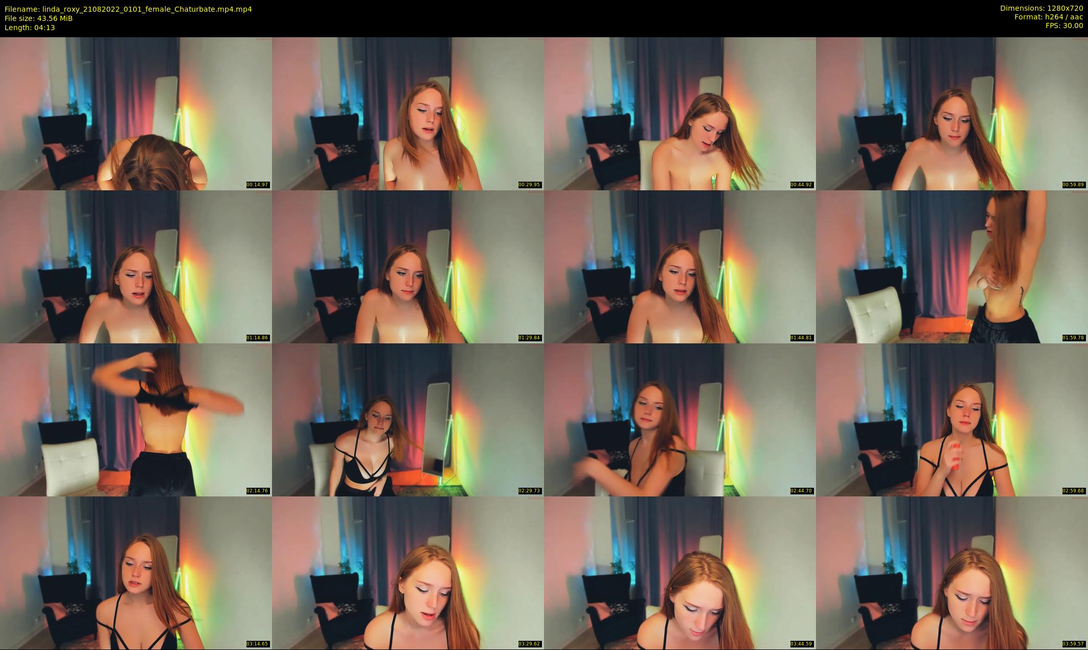 linda_roxy — 5 minute Chaturbate female cam show recording, 720p, Aug 21, 2022