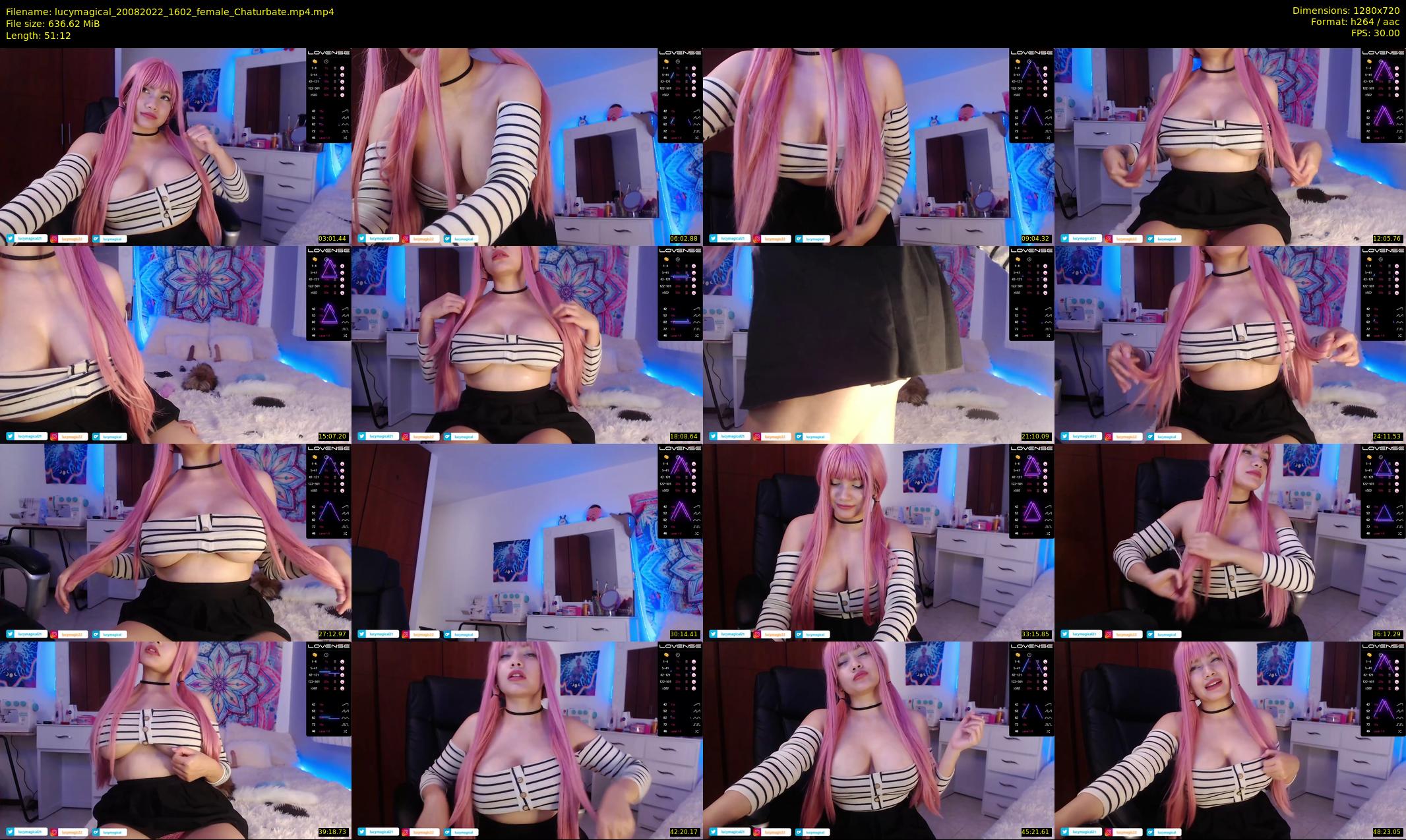 lucymagical — 52 minute Chaturbate female cam show recording, 720p, Aug 20, 2022