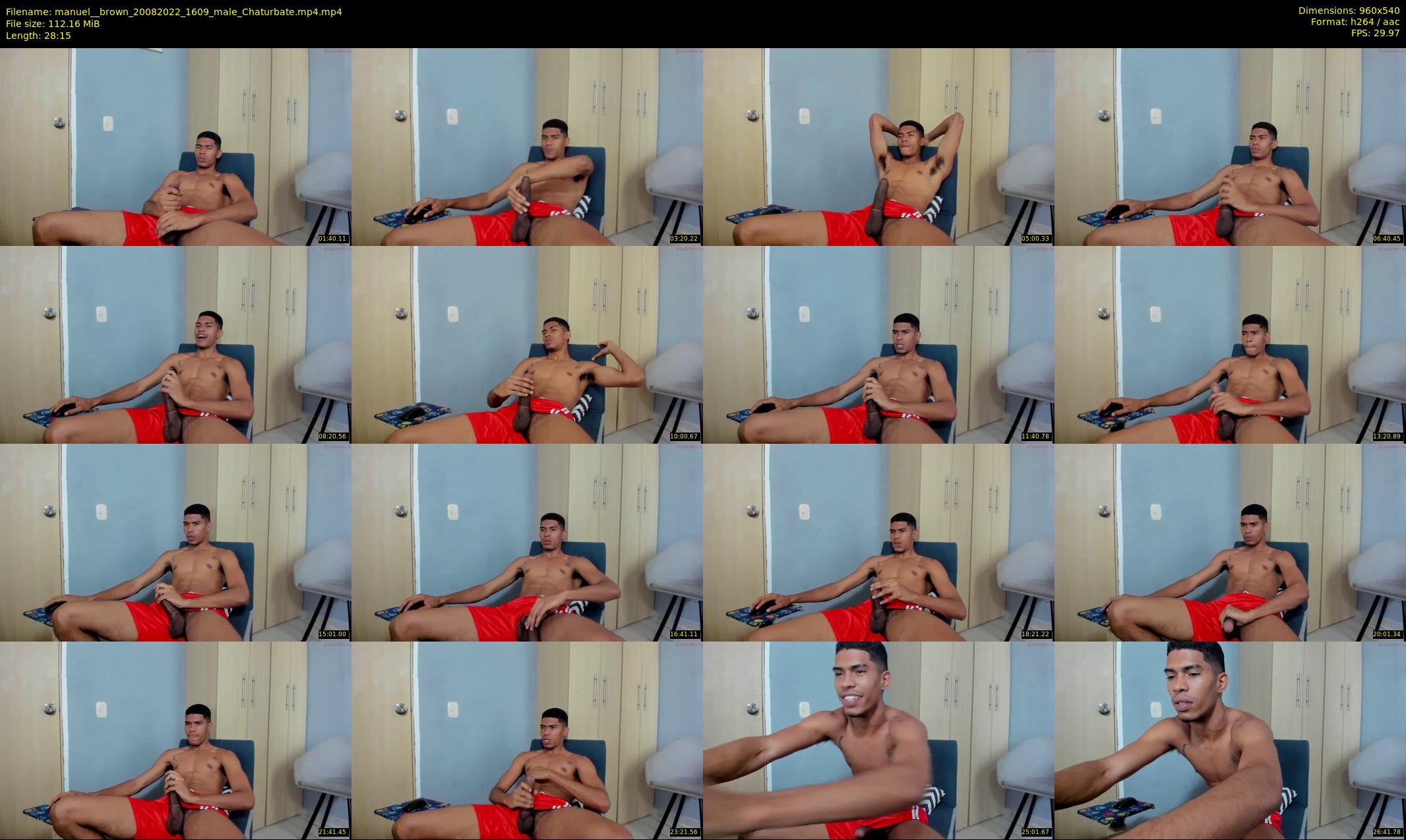 manuel__brown — 29 minute Chaturbate male cam show recording, 480p, Aug 20, 2022
