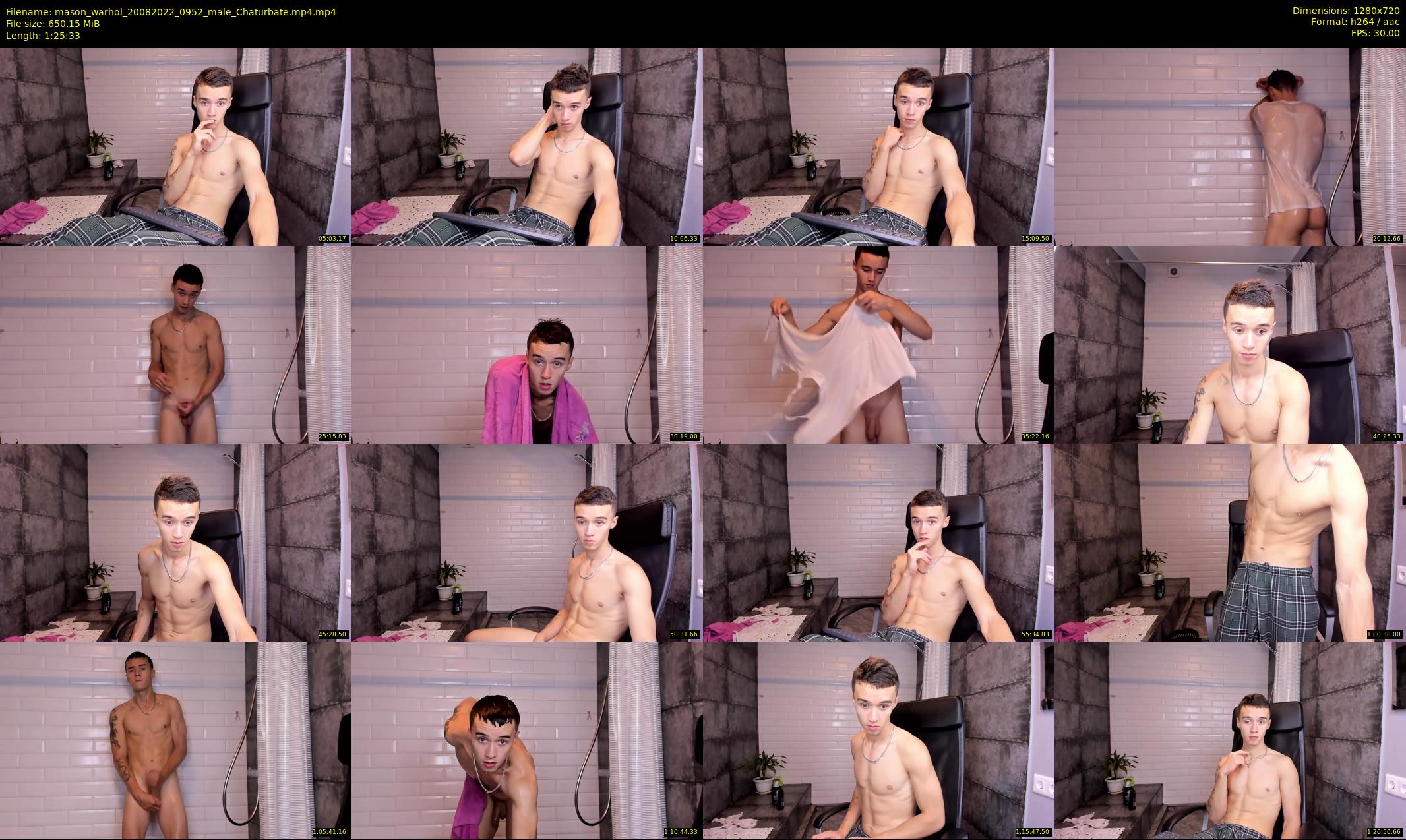mason_warhol — 86 minute Chaturbate male cam show recording, 720p, Aug 20, 2022