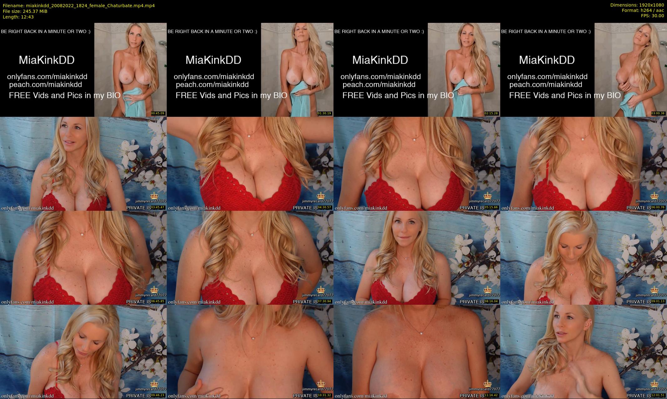 miakinkdd — 13 minute Chaturbate female cam show recording, 1080p, Aug 20, 2022