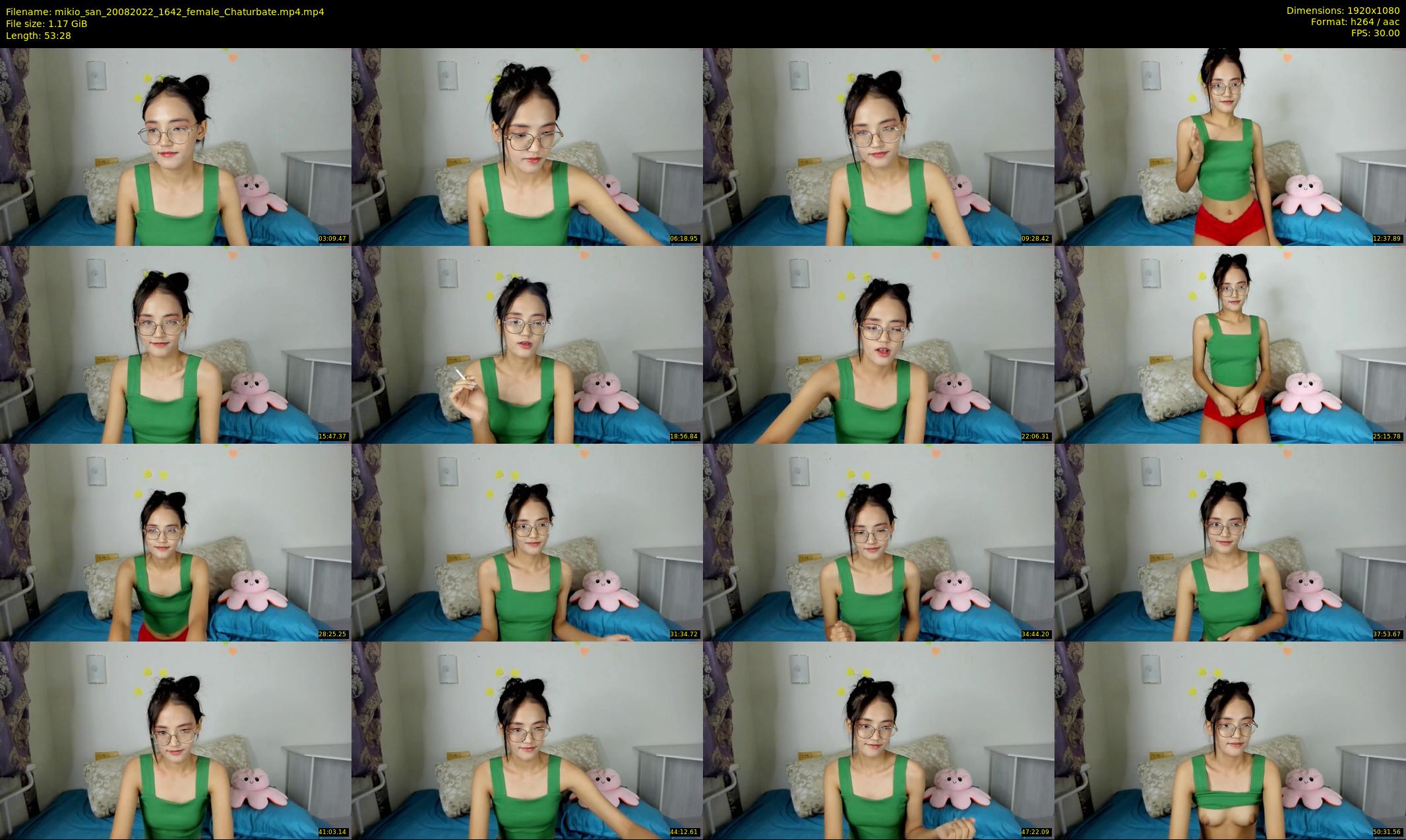 mikio_san — 54 minute Chaturbate female cam show recording, 1080p, Aug 20, 2022