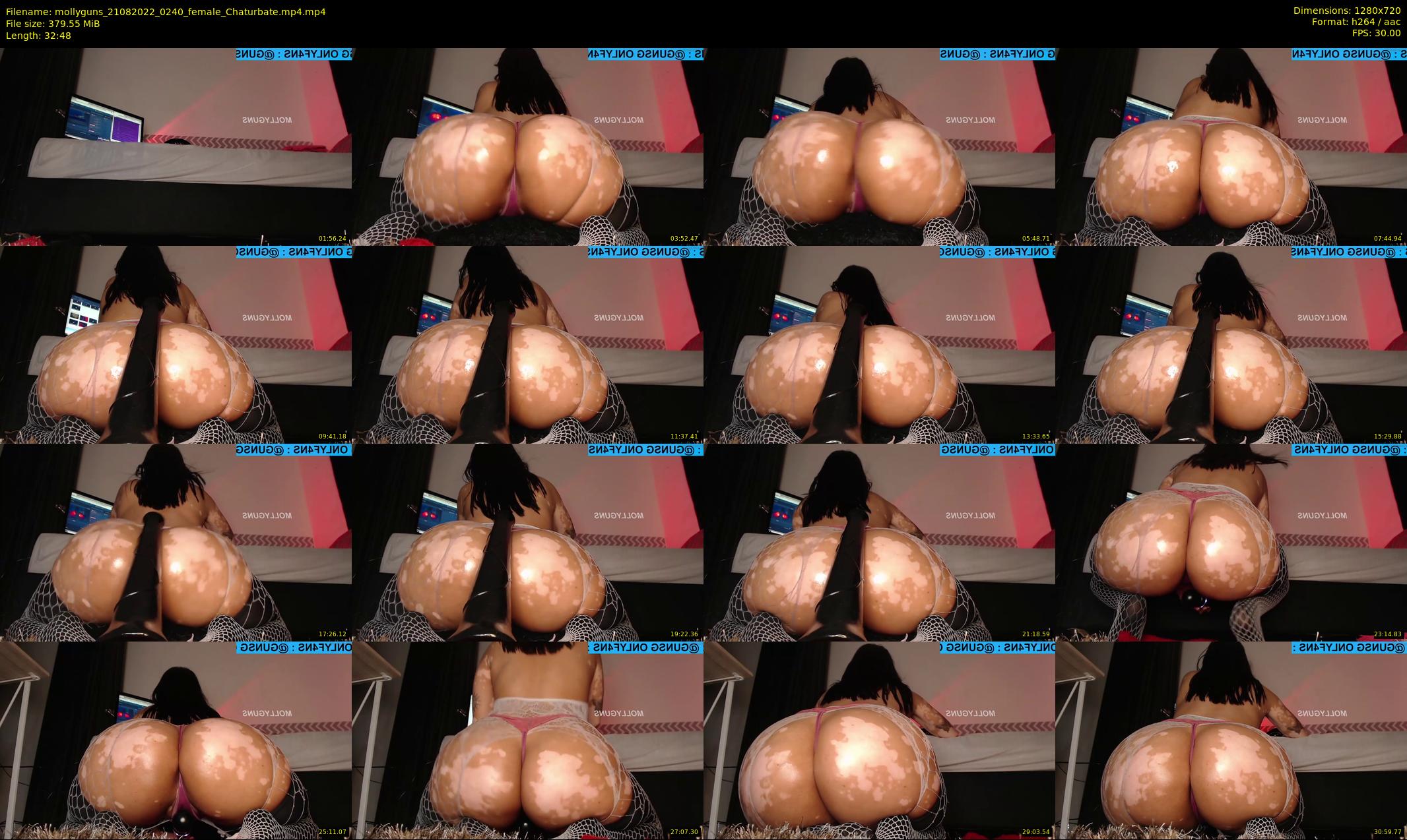 mollyguns — 33 minute Chaturbate female cam show recording, 720p, Aug 21, 2022