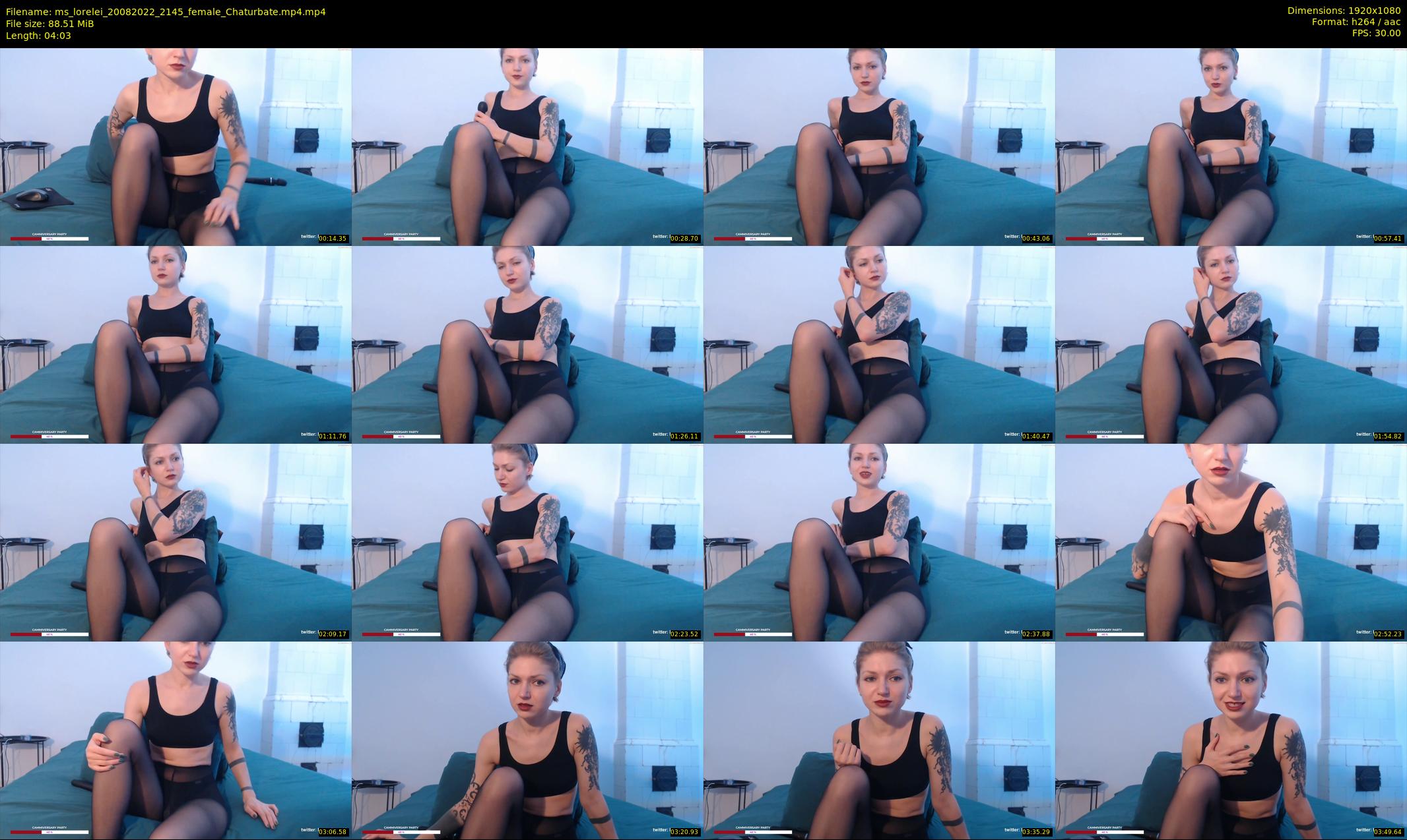 ms_lorelei — 5 minute Chaturbate female cam show recording, 1080p, Aug 20, 2022