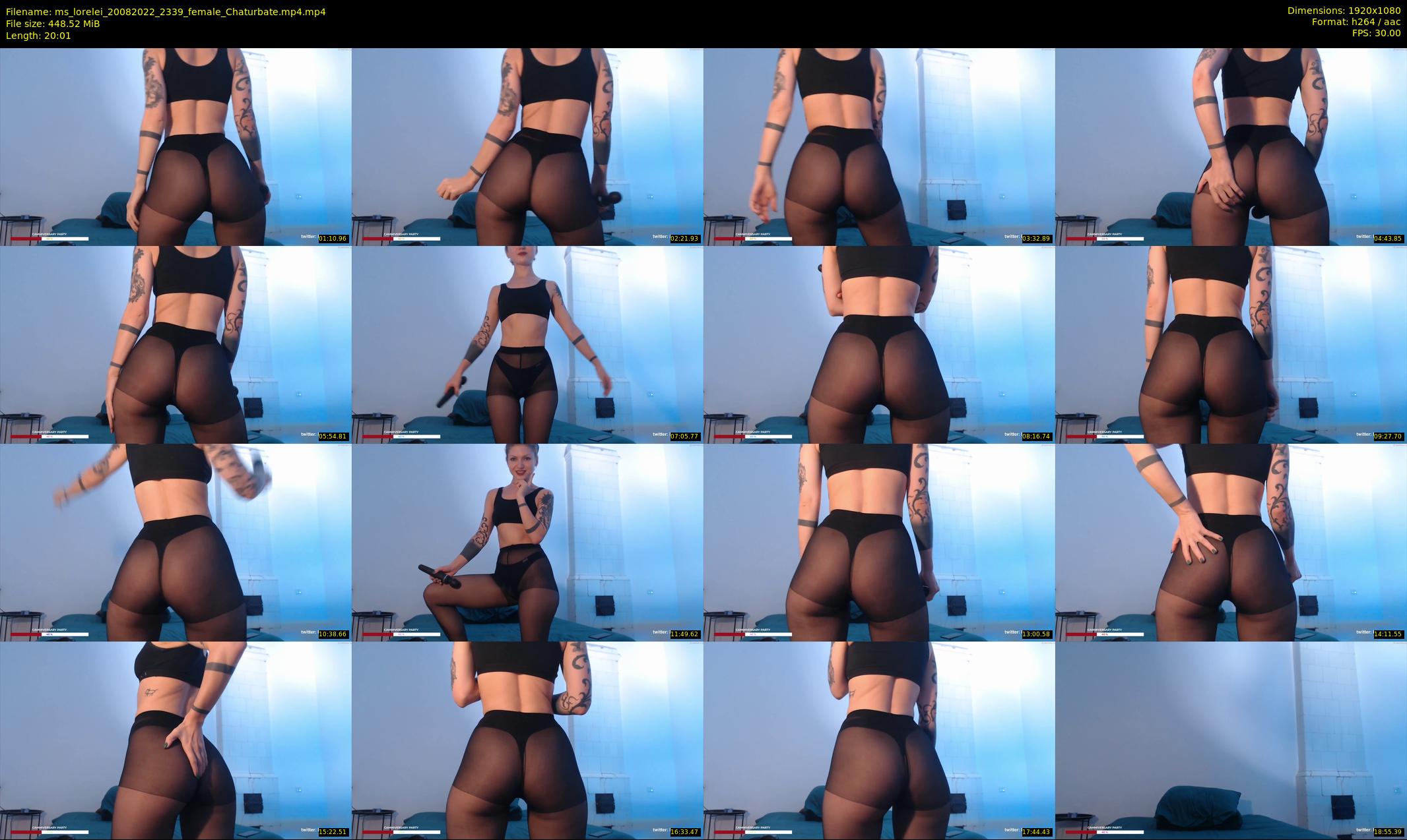 ms_lorelei — 21 minute Chaturbate female cam show recording, 1080p, Aug 20, 2022