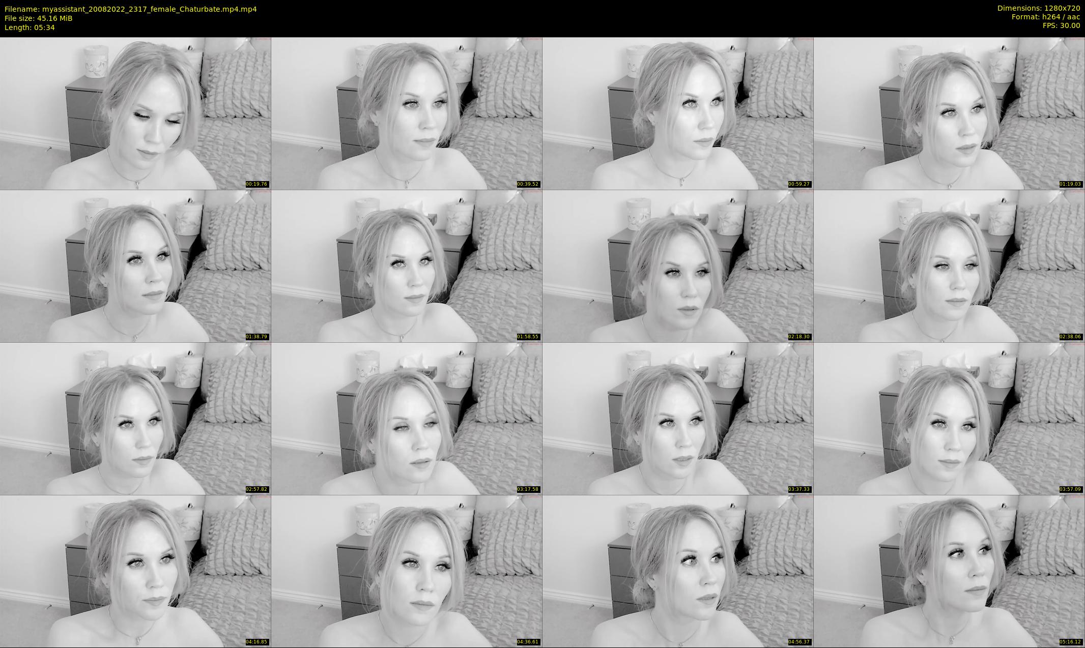 myassistant — 6 minute Chaturbate female cam show recording, 720p, Aug 20, 2022