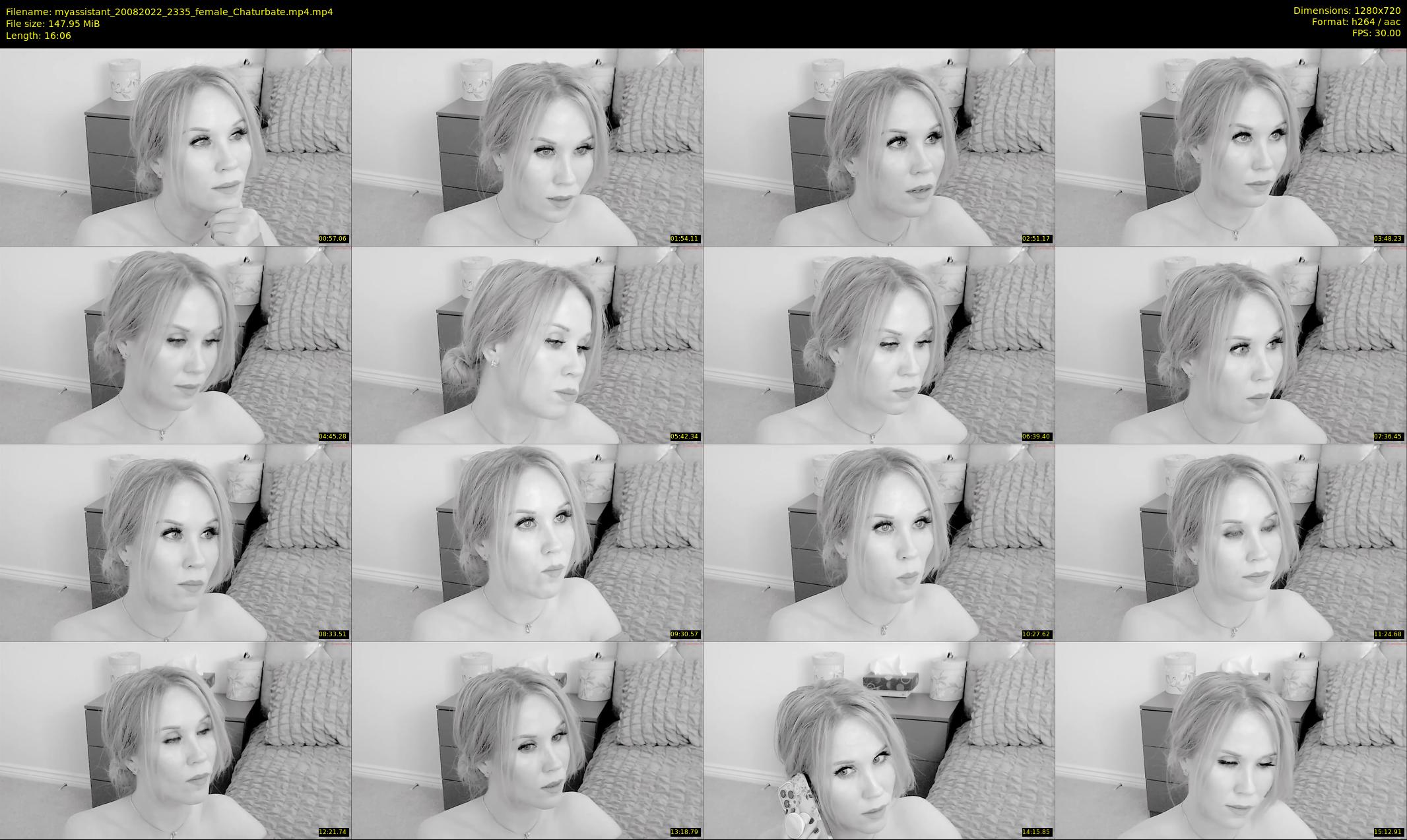 myassistant — 17 minute Chaturbate female cam show recording, 720p, Aug 20, 2022