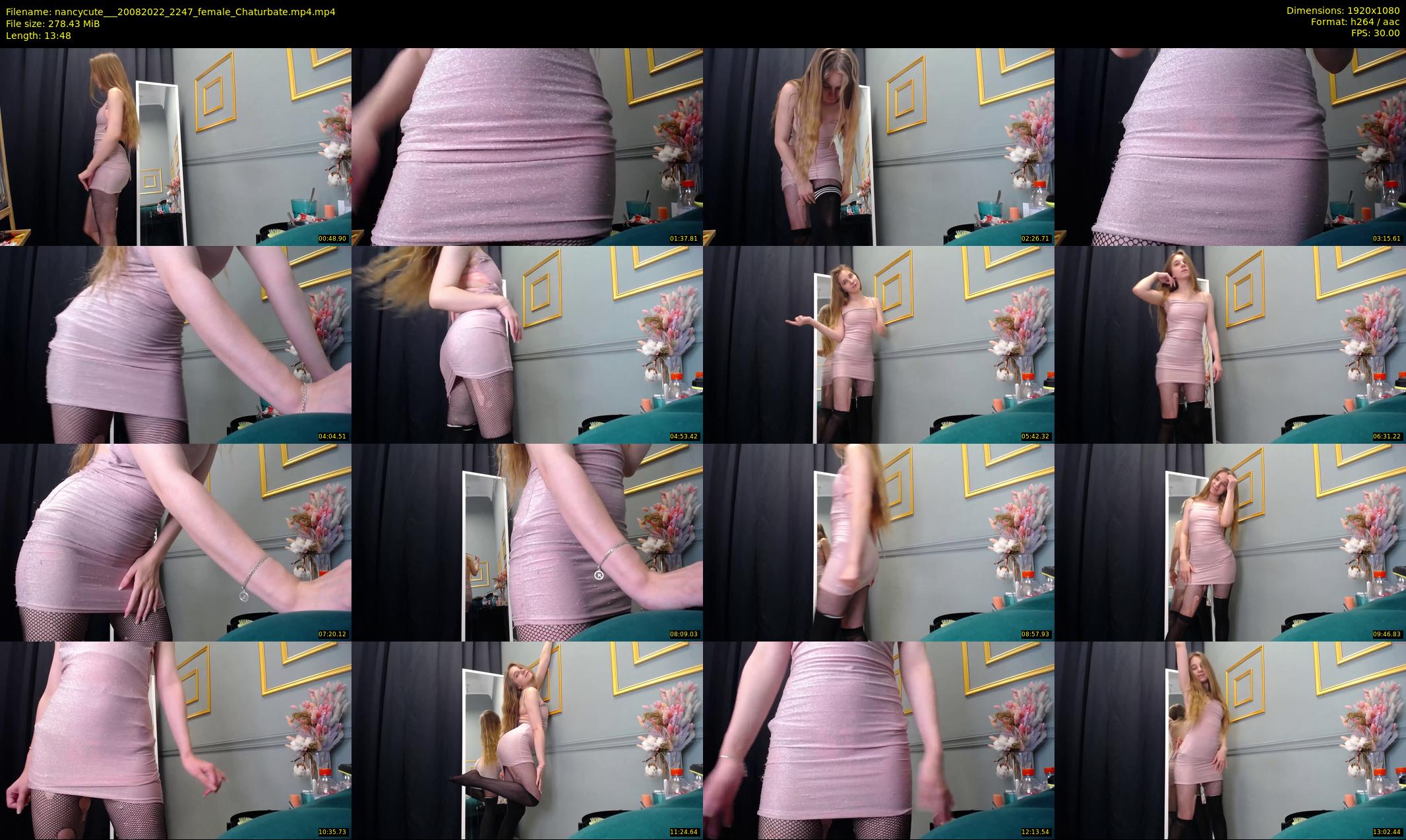 nancycute__ — 14 minute Chaturbate female cam show recording, 1080p, Aug 20, 2022