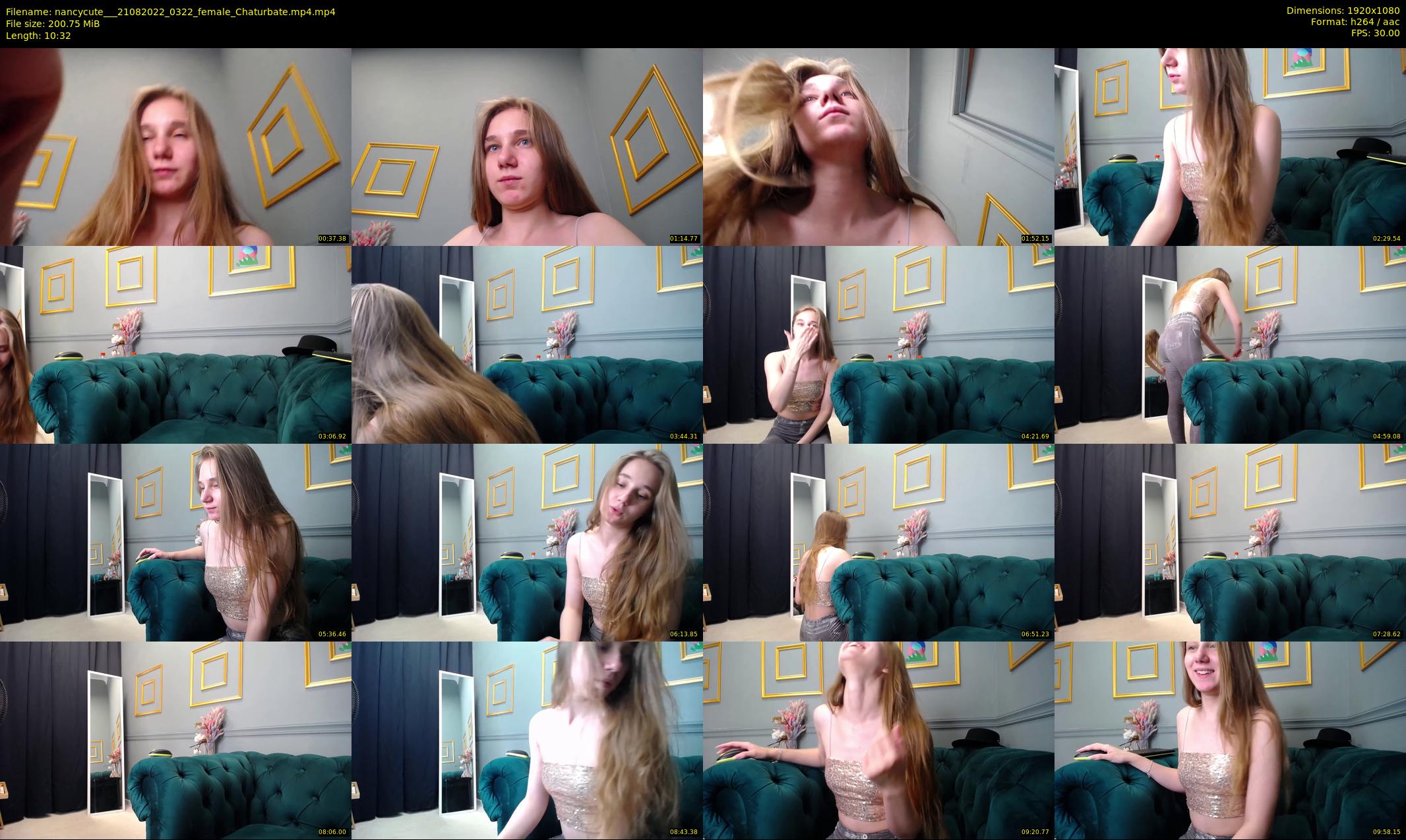 nancycute__ — 11 minute Chaturbate female cam show recording, 1080p, Aug 21, 2022