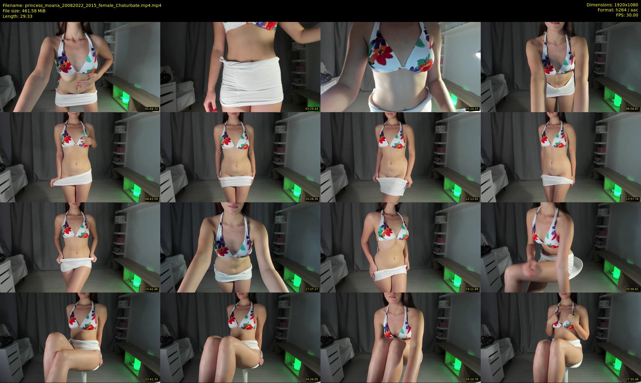 princess_moana — 30 minute Chaturbate female cam show recording, 1080p, Aug 20, 2022