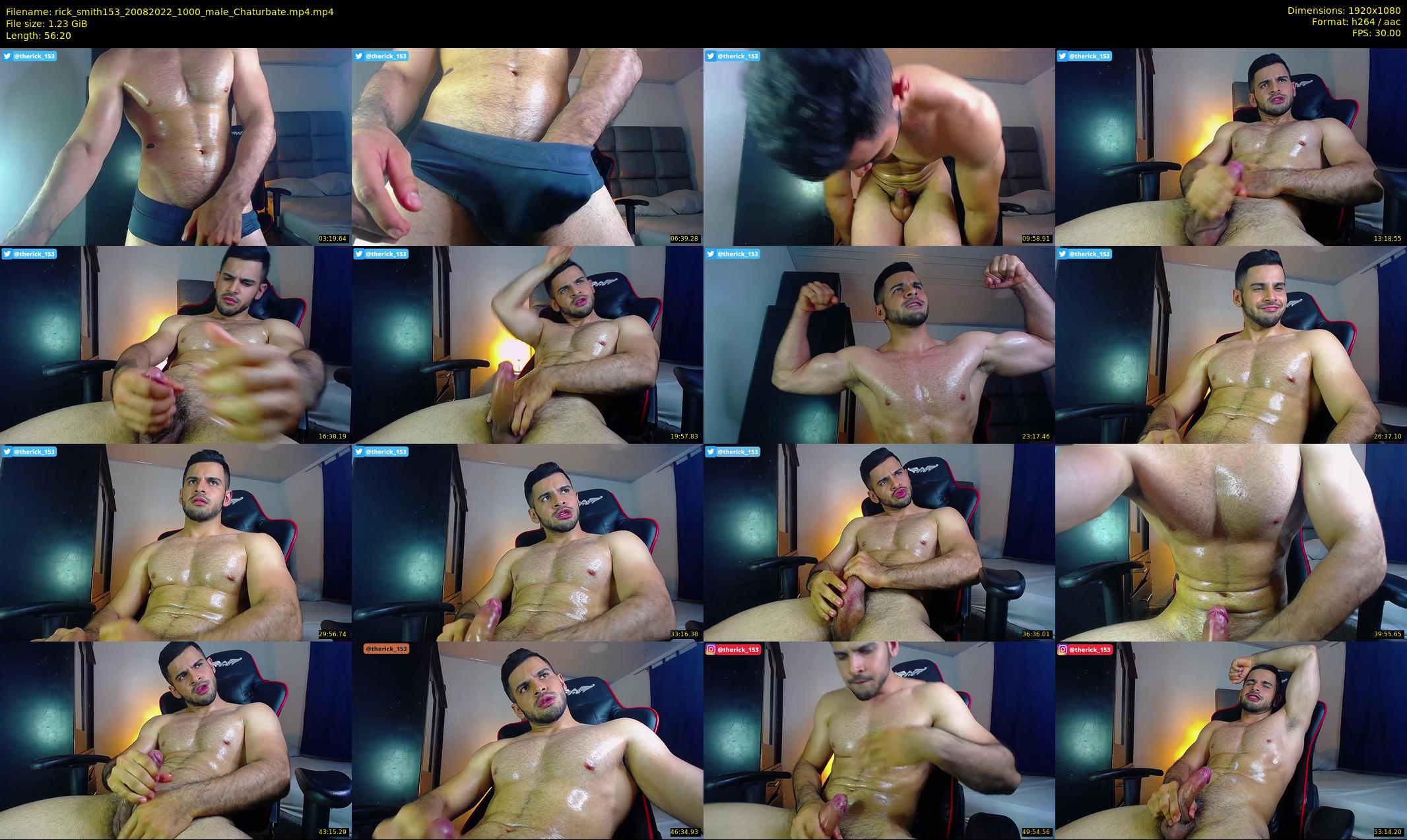 rick_smith153 — 57 minute Chaturbate male cam show recording, 1080p, Aug 20, 2022