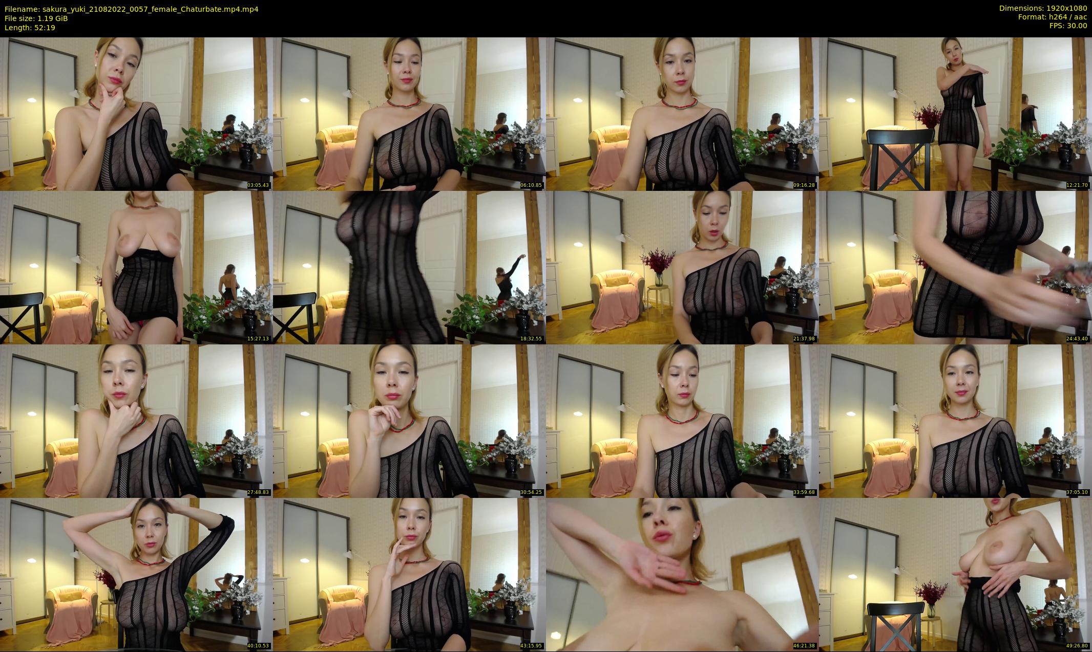 sakura_yuki — 53 minute Chaturbate female cam show recording, 1080p, Aug 21, 2022