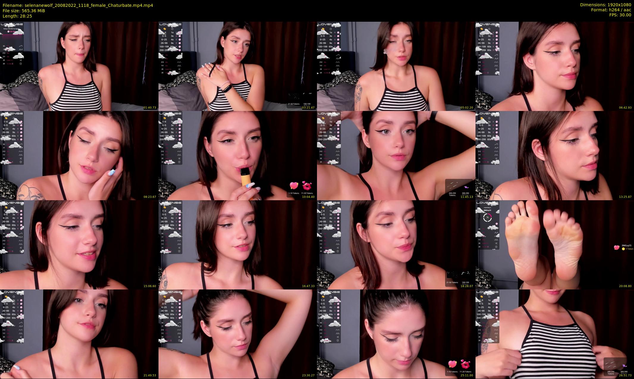selenanewolf — 29 minute Chaturbate couple cam show recording, 1080p, Aug 20, 2022