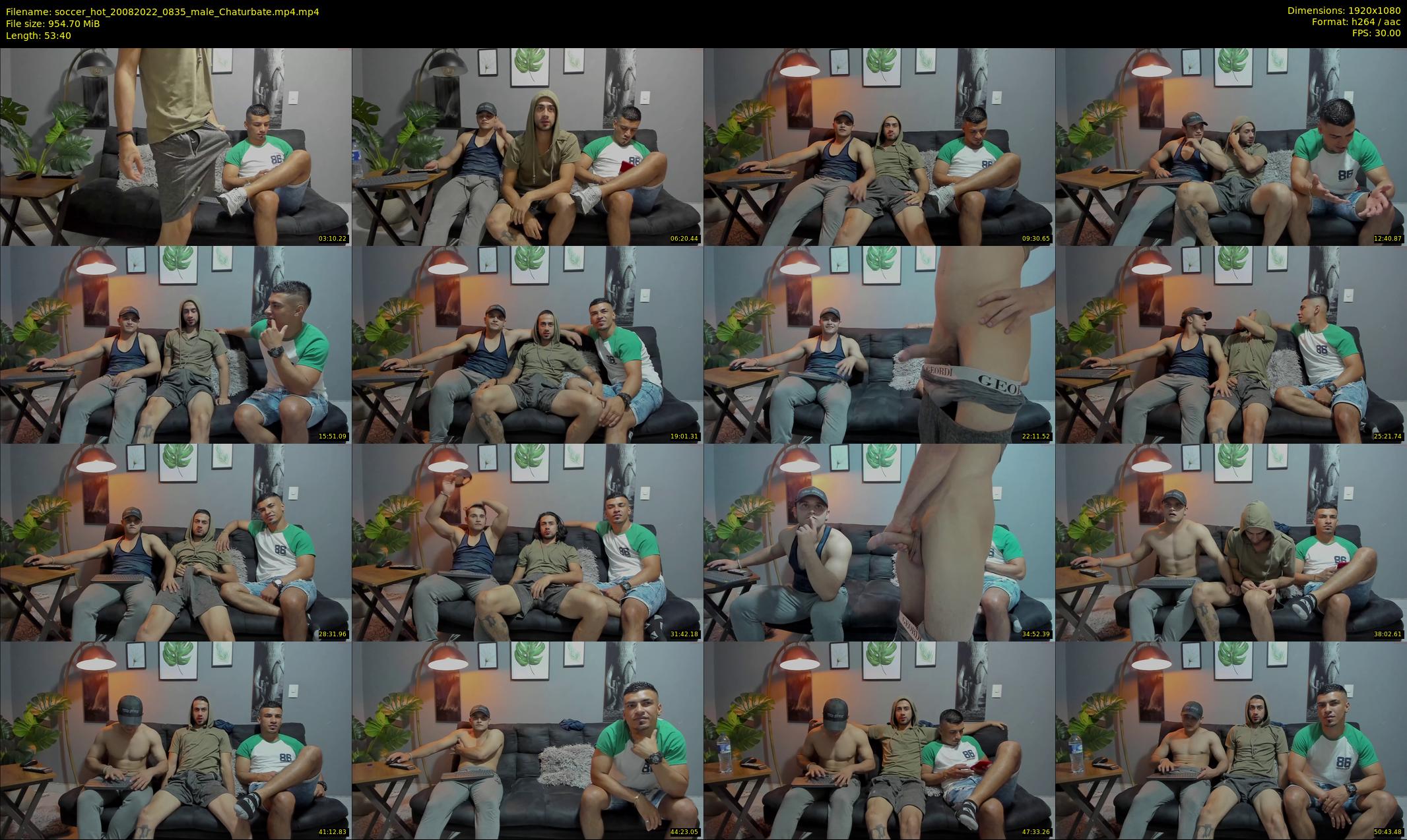 soccer_hot — 54 minute Chaturbate male cam show recording, 1080p, Aug 20, 2022