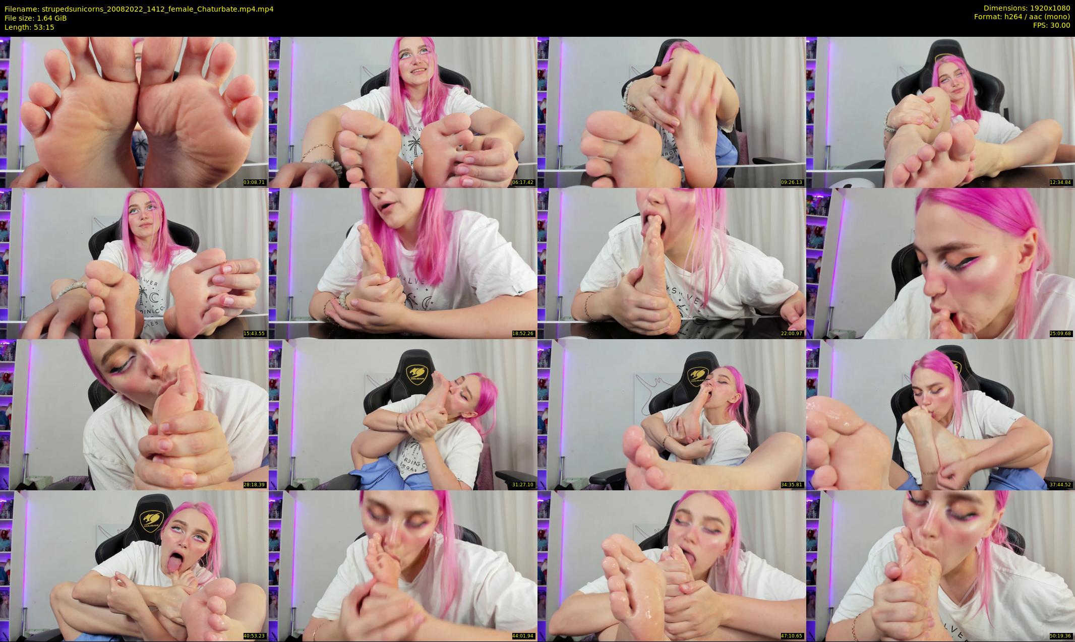 strupedsunicorns — 54 minute Chaturbate couple cam show recording, 1080p, Aug 20, 2022