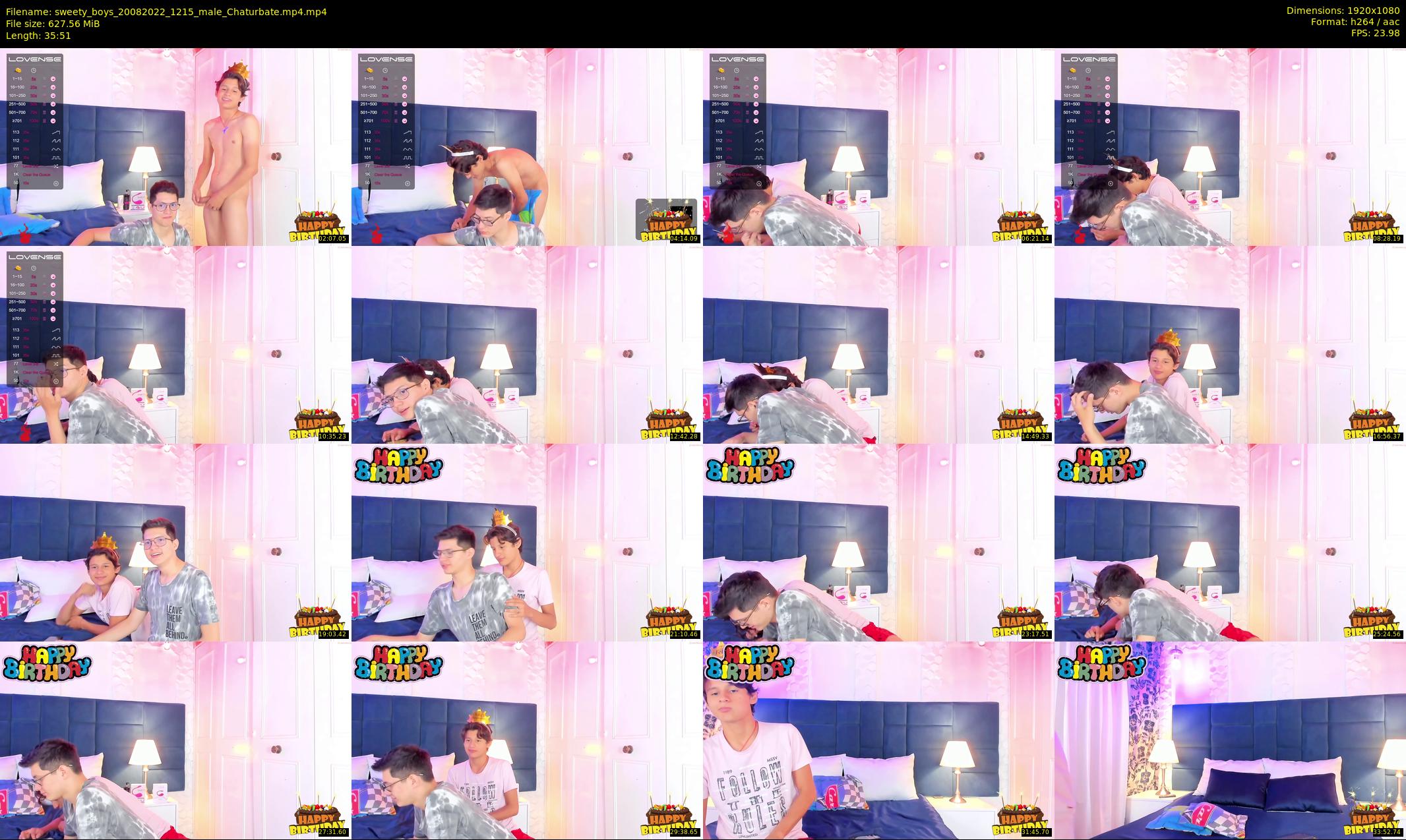sweety_boys — 36 minute Chaturbate male cam show recording, 1080p, Aug 20, 2022