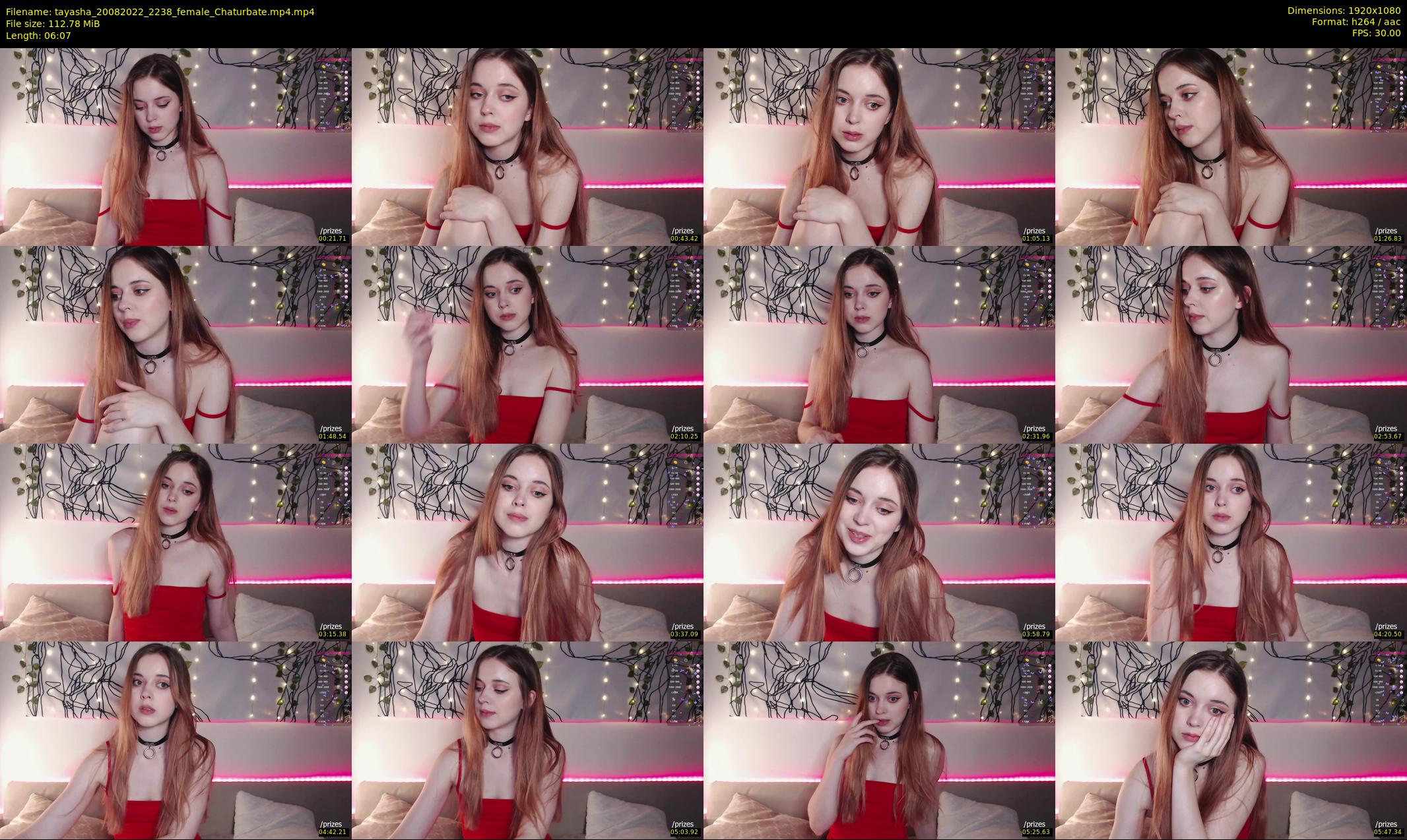 tayasha — 7 minute Chaturbate female cam show recording, 1080p, Aug 20, 2022