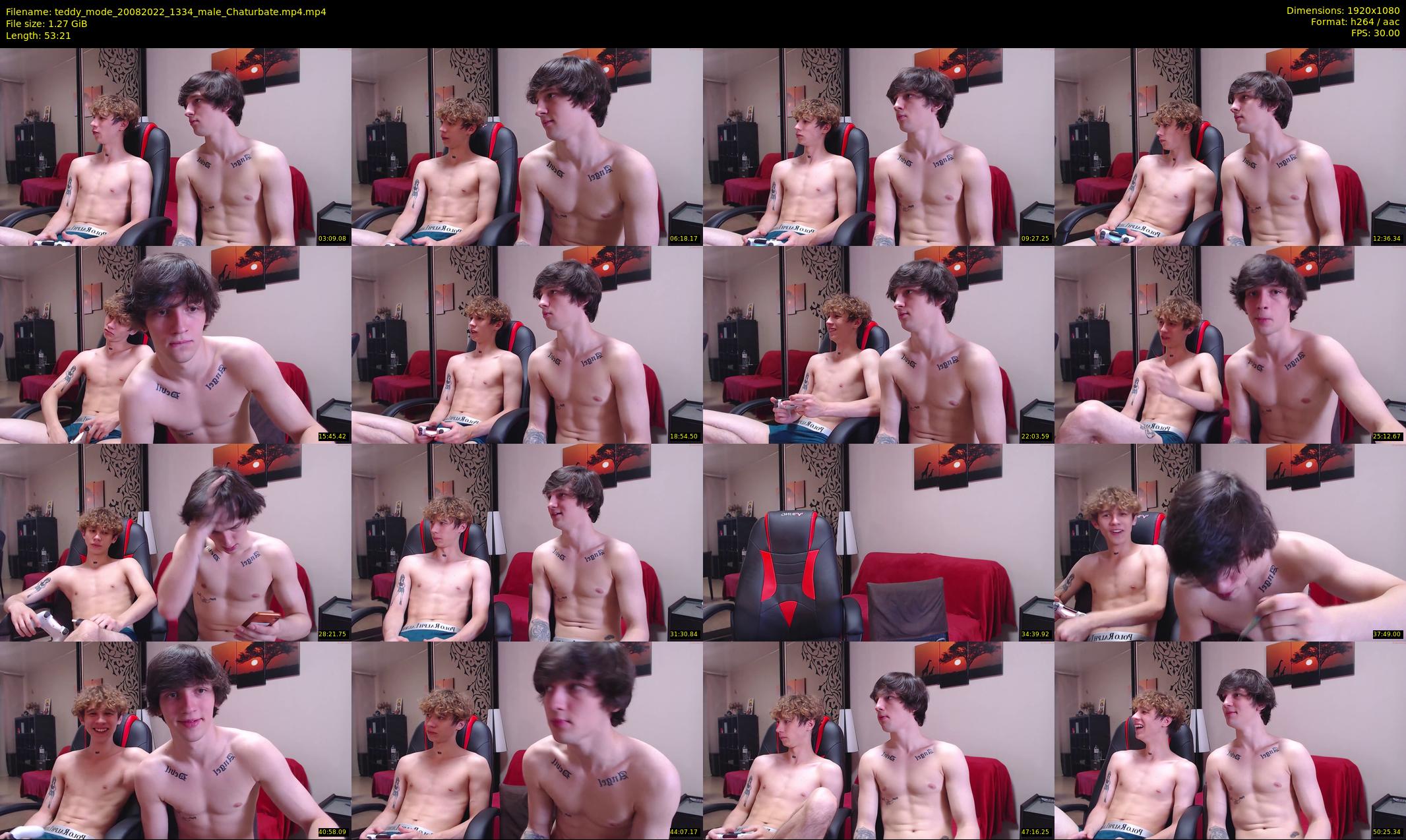 teddy_mode — 54 minute Chaturbate couple cam show recording, 1080p, Aug 20, 2022