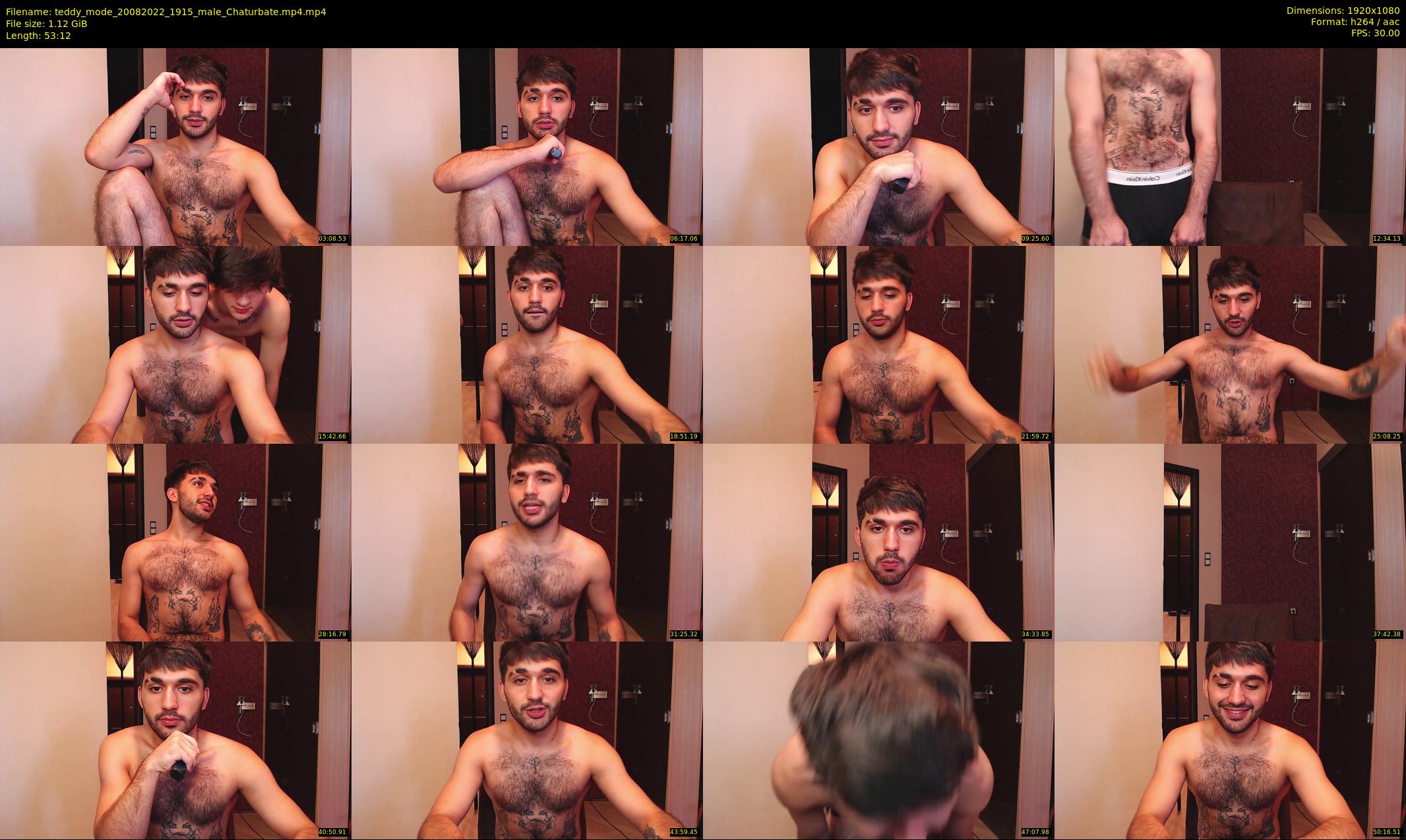 teddy_mode — 54 minute Chaturbate couple cam show recording, 1080p, Aug 20, 2022
