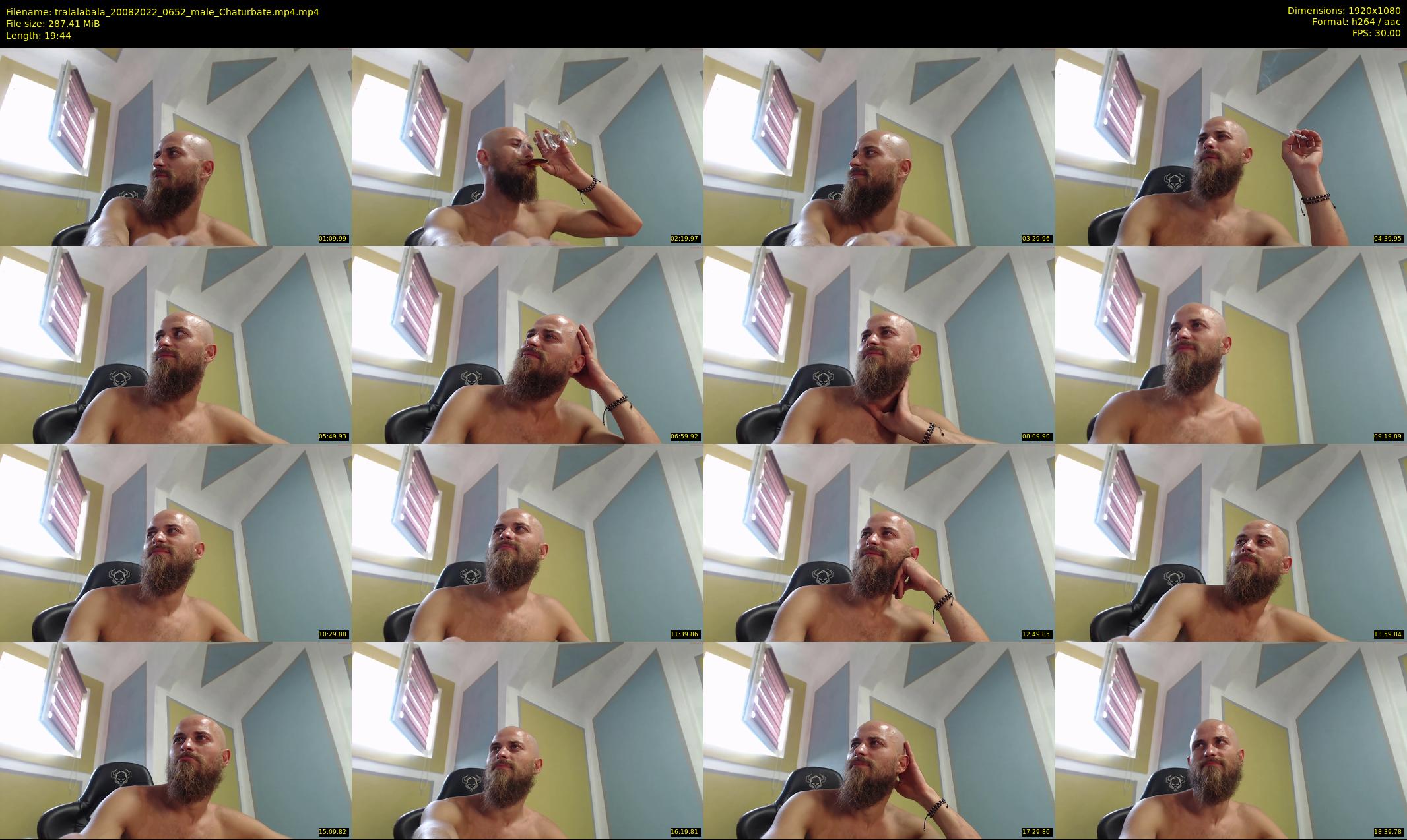 tralalabala — 20 minute Chaturbate male cam show recording, 1080p, Aug 20, 2022