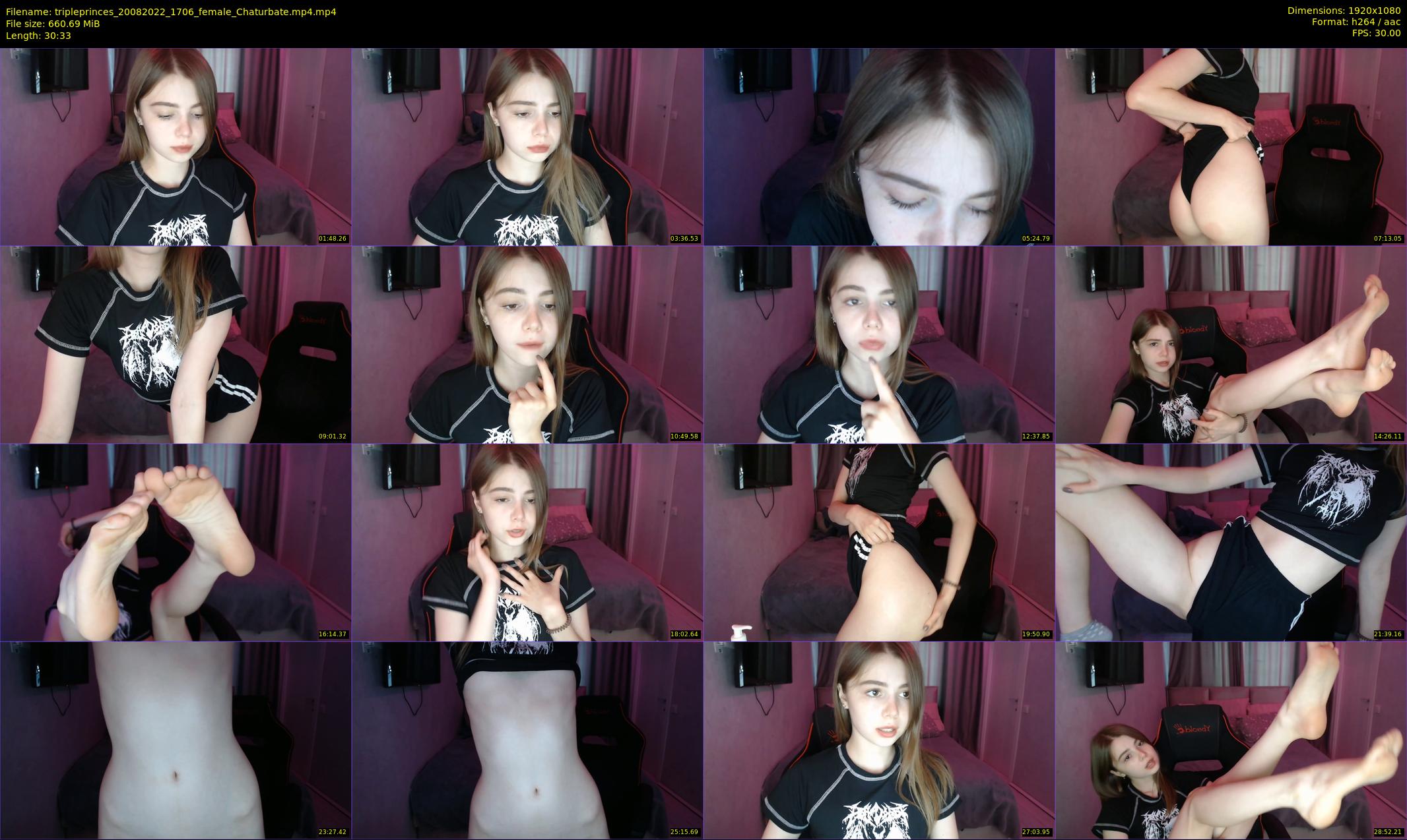 tripleprinces — 31 minute Chaturbate female cam show recording, 1080p, Aug 20, 2022