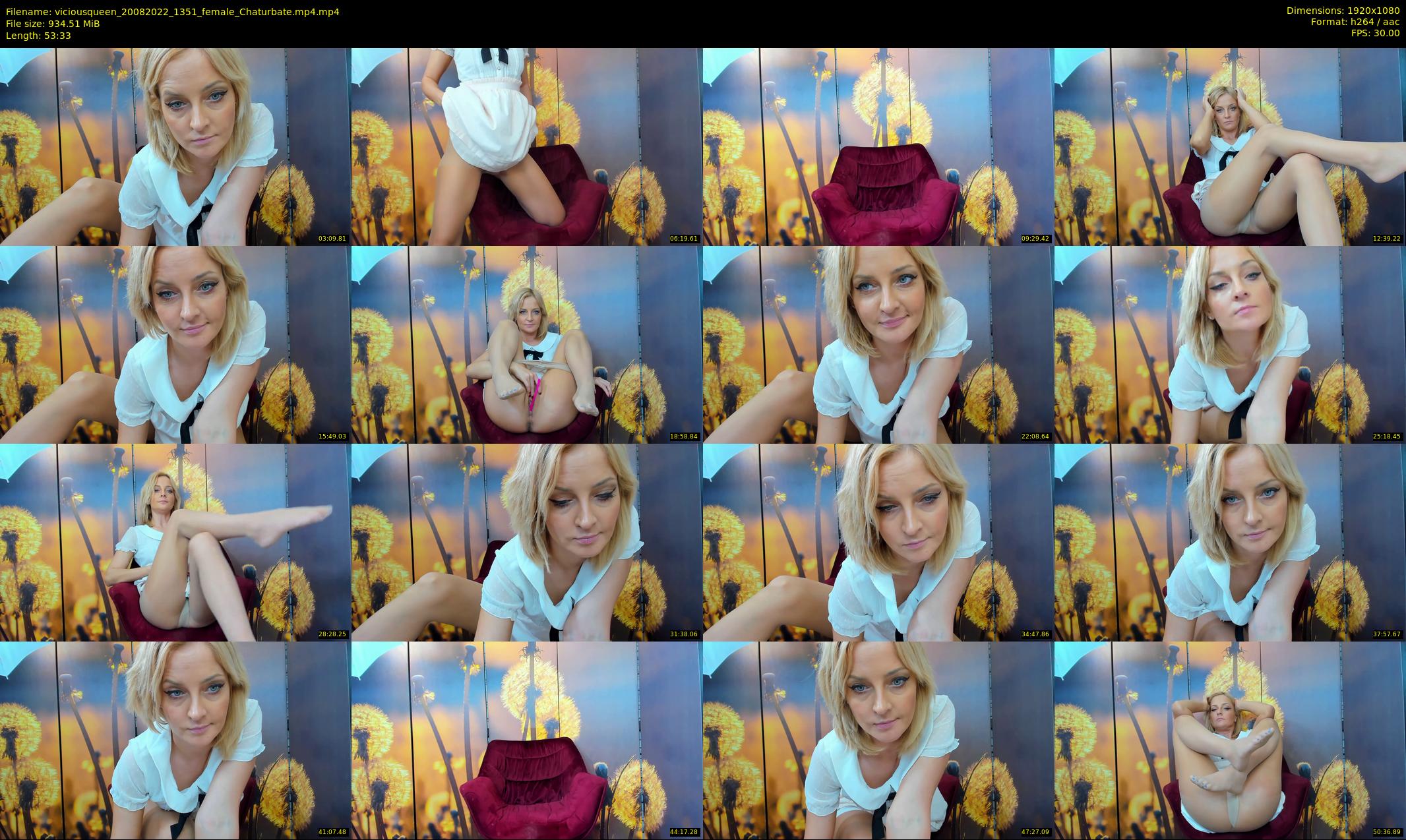 viciousqueen — 54 minute Chaturbate female cam show recording, 1080p, Aug 20, 2022