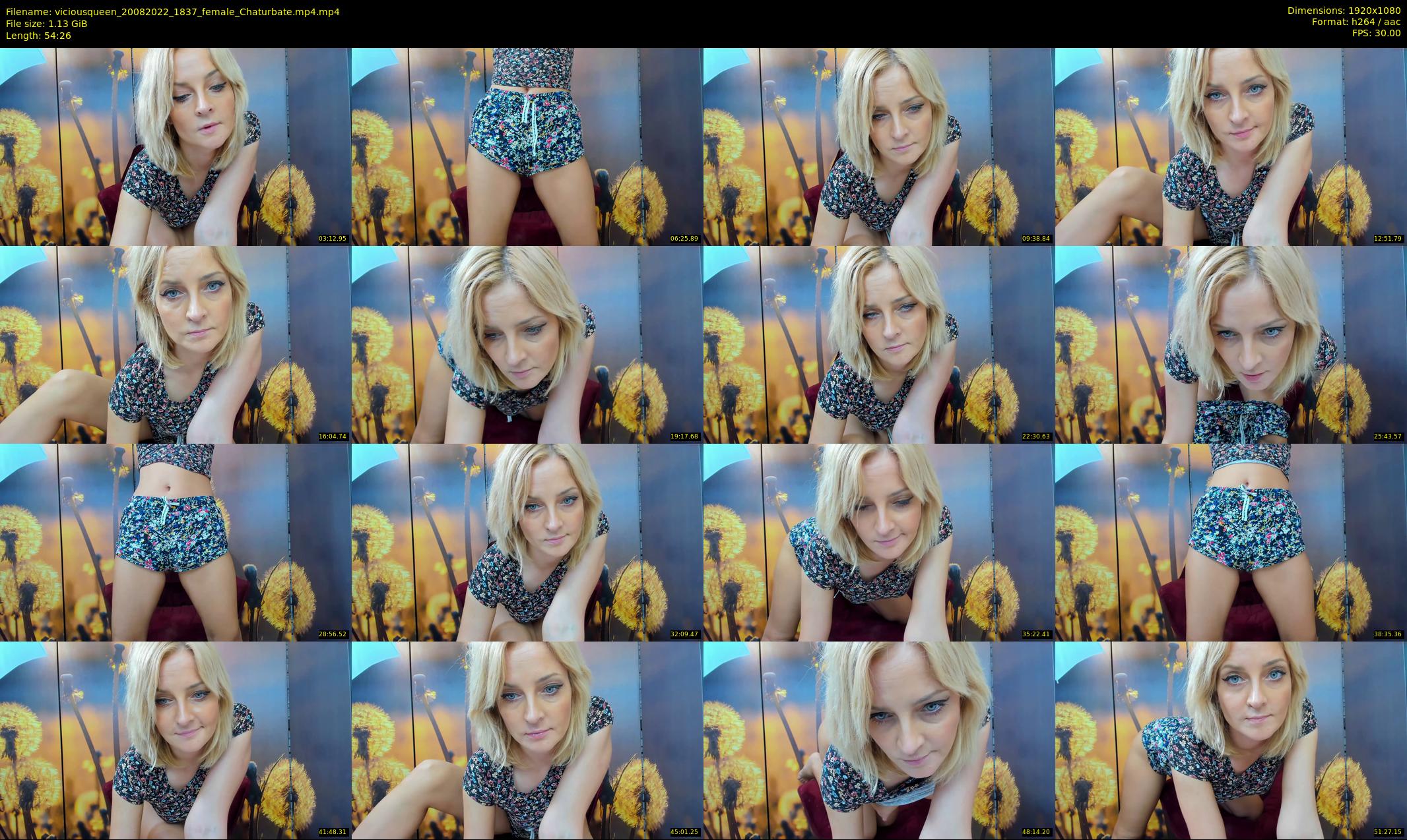 viciousqueen — 55 minute Chaturbate female cam show recording, 1080p, Aug 20, 2022