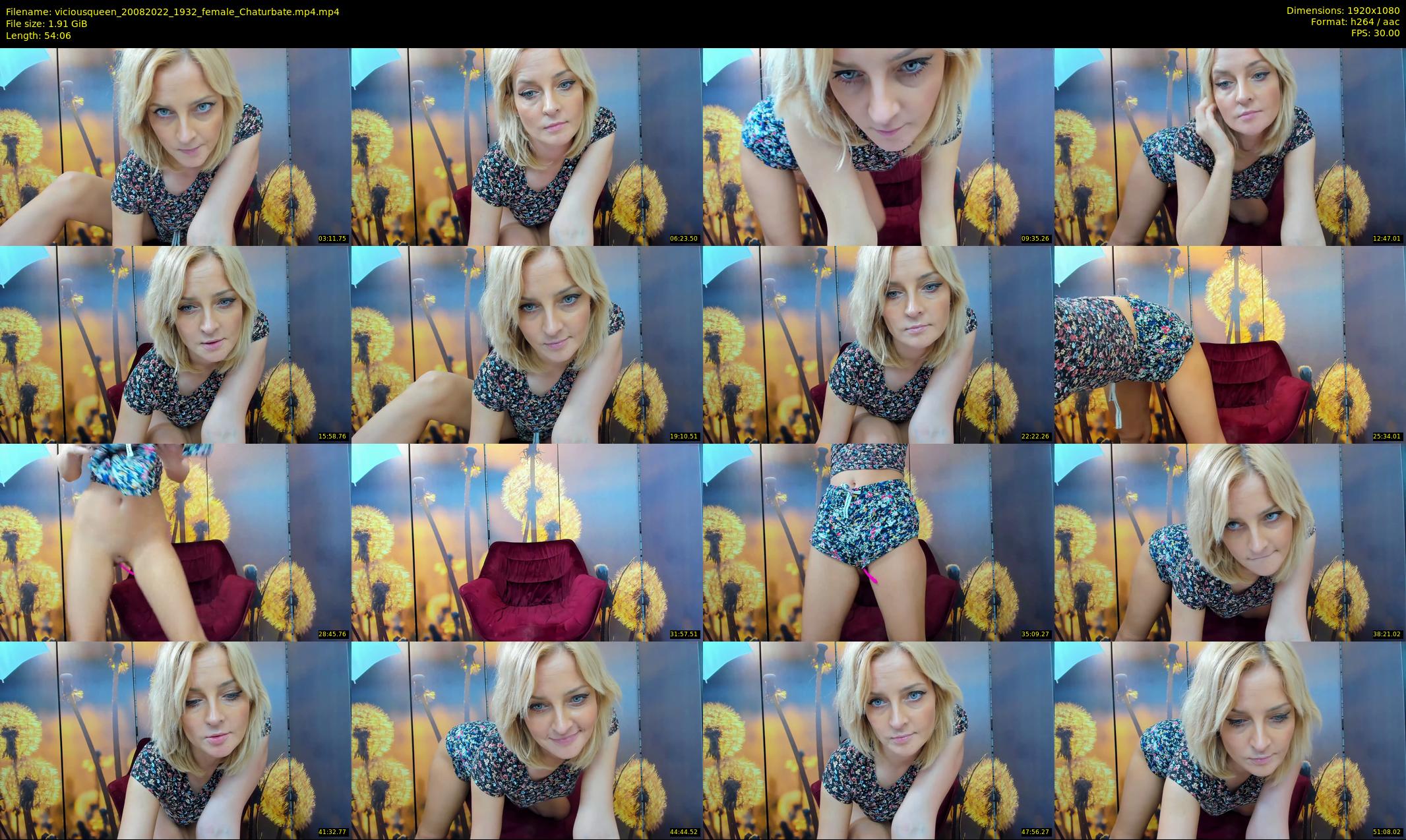 viciousqueen — 55 minute Chaturbate female cam show recording, 1080p, Aug 20, 2022