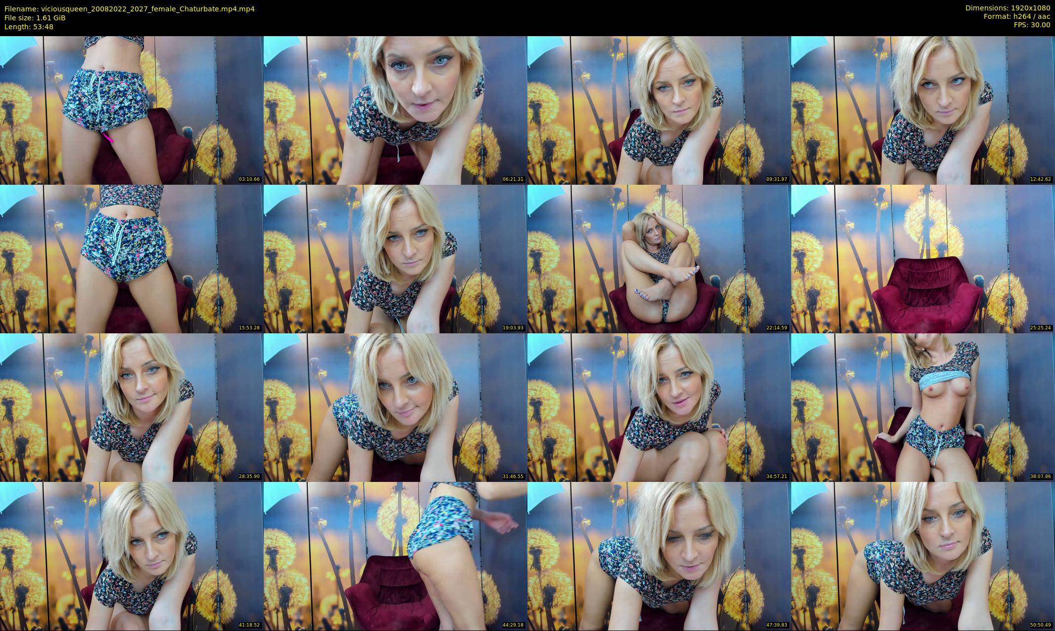viciousqueen — 54 minute Chaturbate female cam show recording, 1080p, Aug 20, 2022