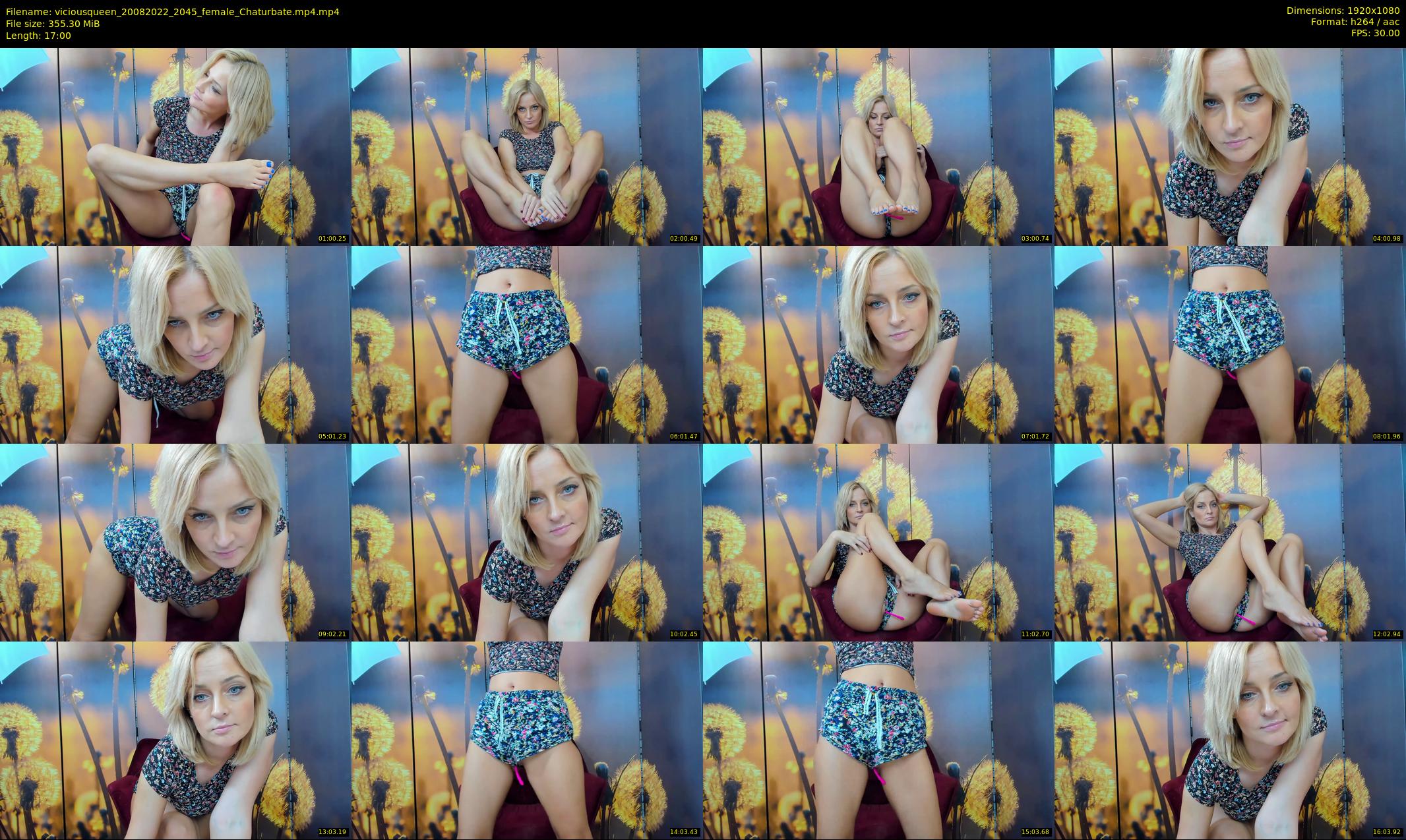viciousqueen — 17 minute Chaturbate female cam show recording, 1080p, Aug 20, 2022