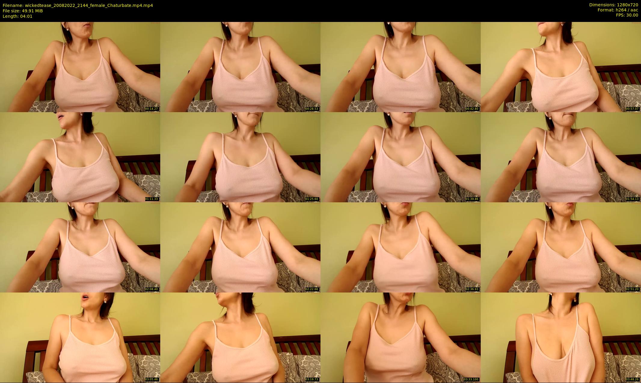 wickedtease — 5 minute Chaturbate female cam show recording, 720p, Aug 20, 2022