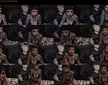 666deathgasm — 85 minute Chaturbate female cam show recording, 720p, Aug 21, 2022