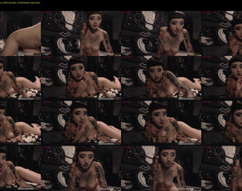 666deathgasm — 40 minute Chaturbate female cam show recording, 720p, Aug 21, 2022