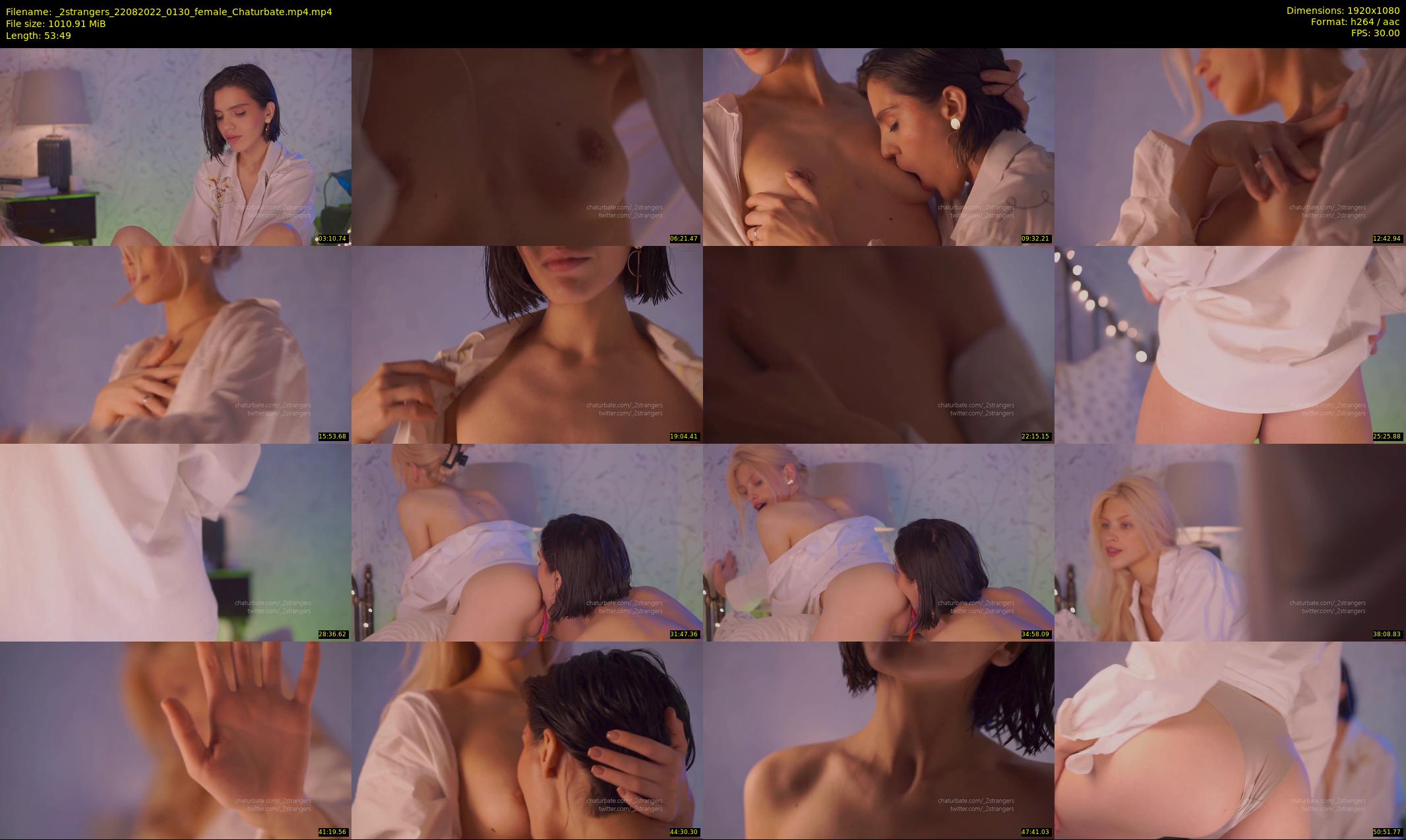 _2strangers — 54 minute Chaturbate couple cam show recording, 1080p, Aug 22, 2022