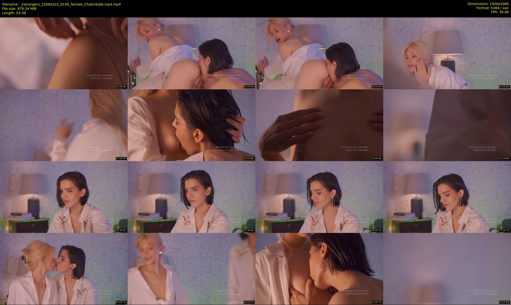 _2strangers — 54 minute Chaturbate couple cam show recording, 1080p, Aug 22, 2022