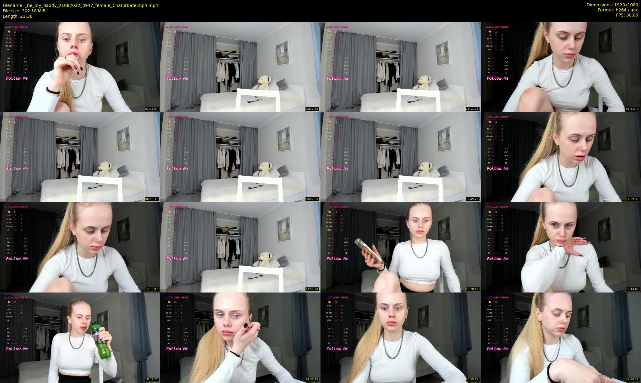 _be_my_daddy — 24 minute Chaturbate female cam show recording, 1080p, Aug 21, 2022
