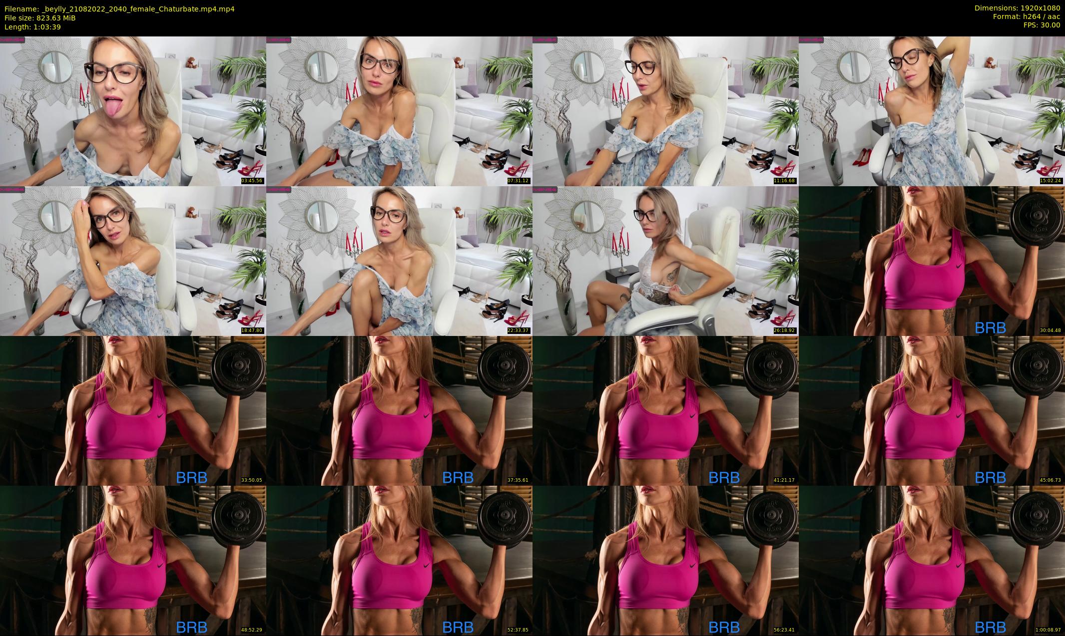 _beylly — 64 minute Chaturbate female cam show recording, 1080p, Aug 21, 2022